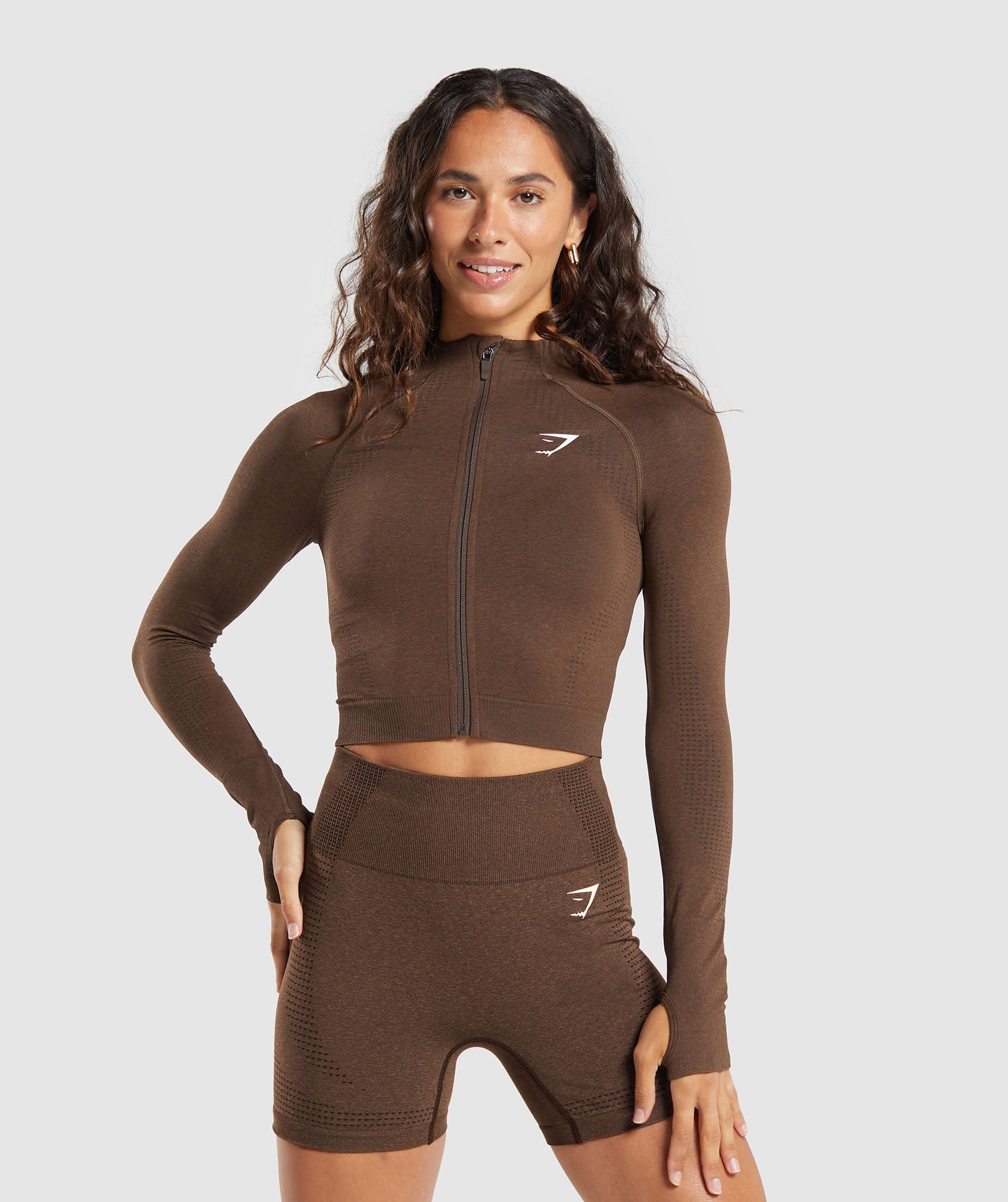 COACH Vital Midi Zip Up Jacket