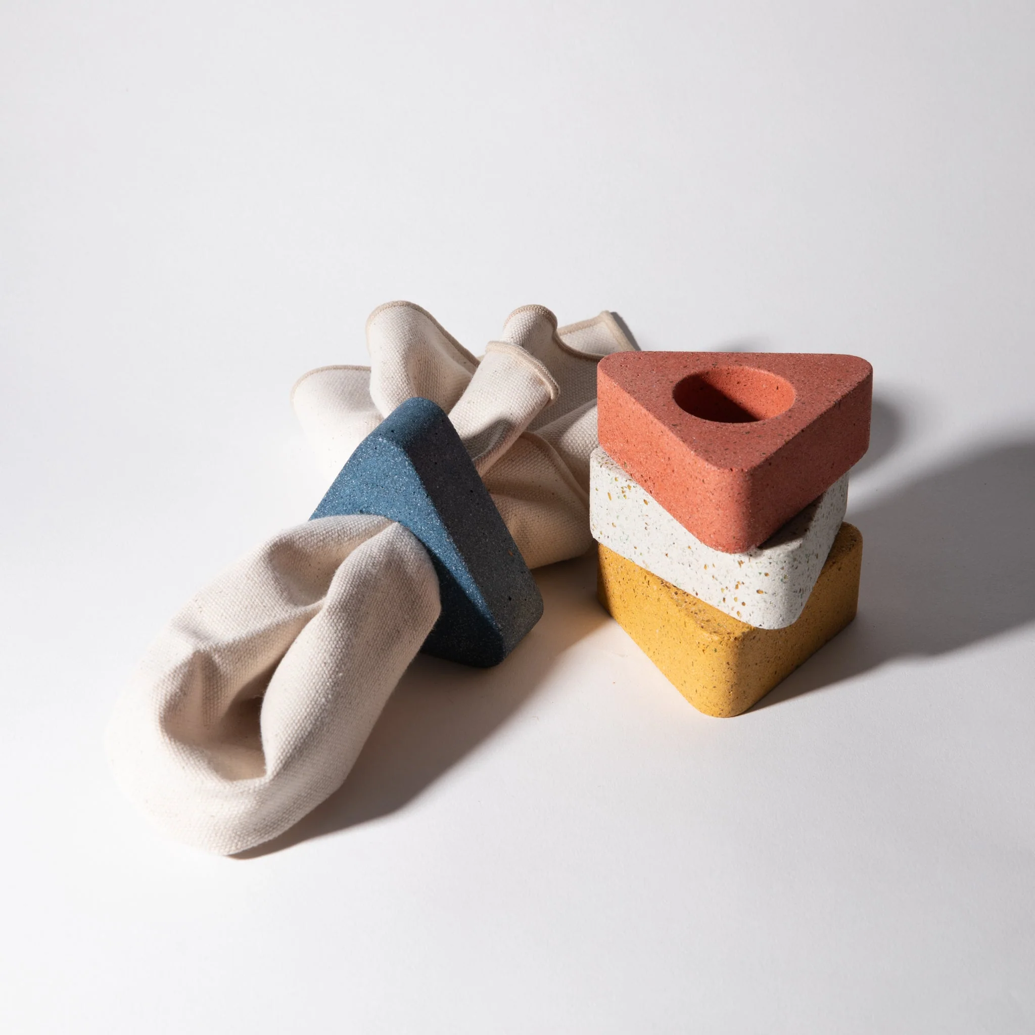Napkin Ring Set | Terrazzo Primaries