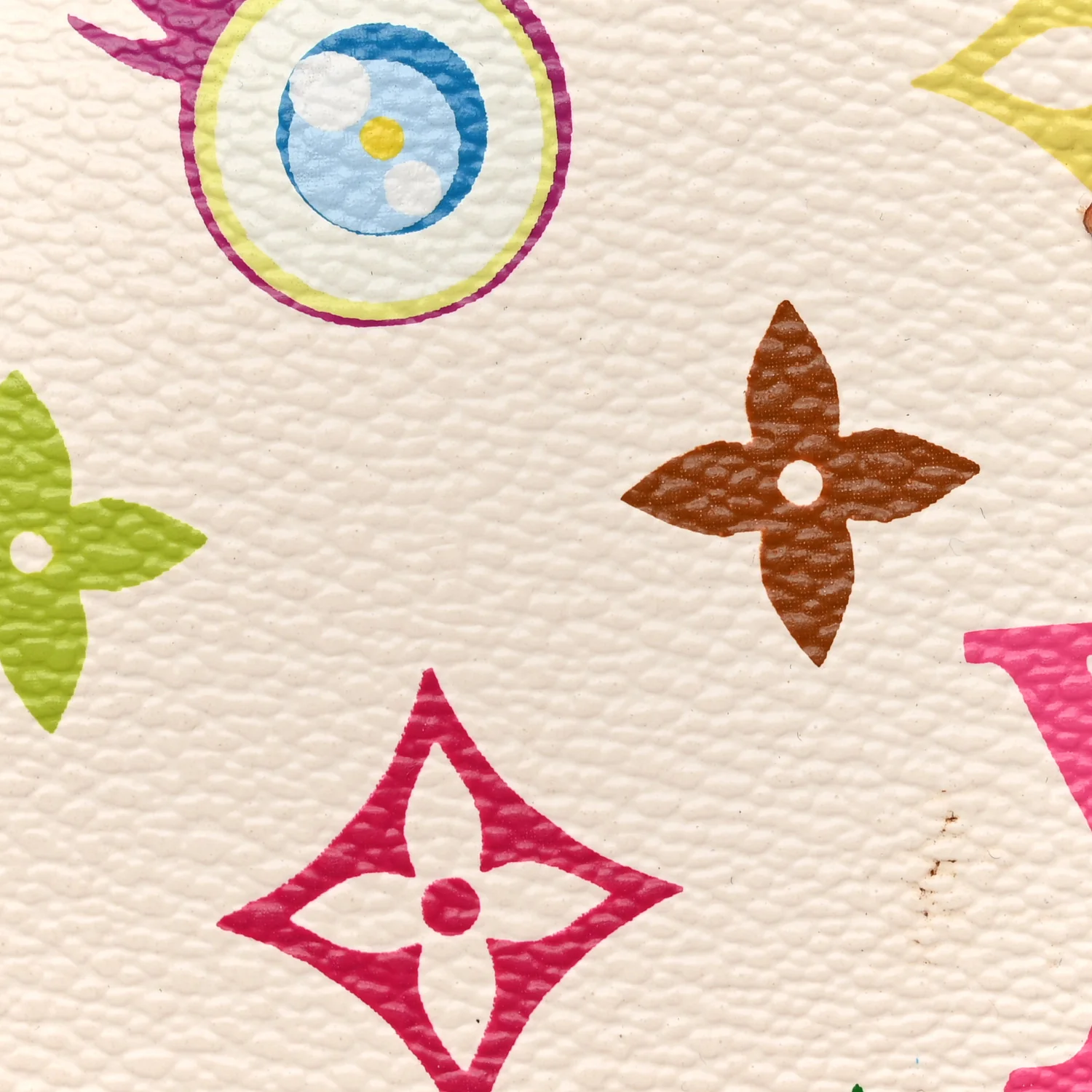 Monogram Multicolor Murakami Eye Love You White - Top Club