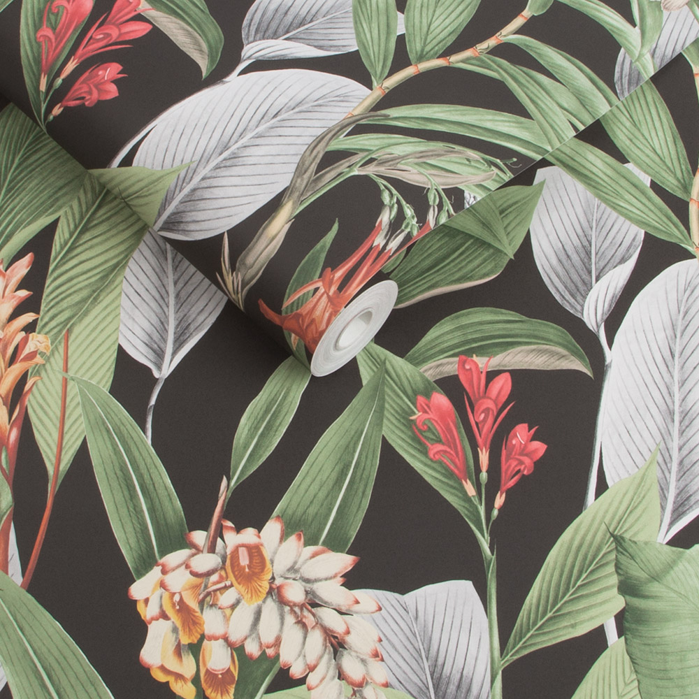 Graham & Brown  vliesbehang  Botanical Black Graham & Brown  vliesbehang  Botanical Black