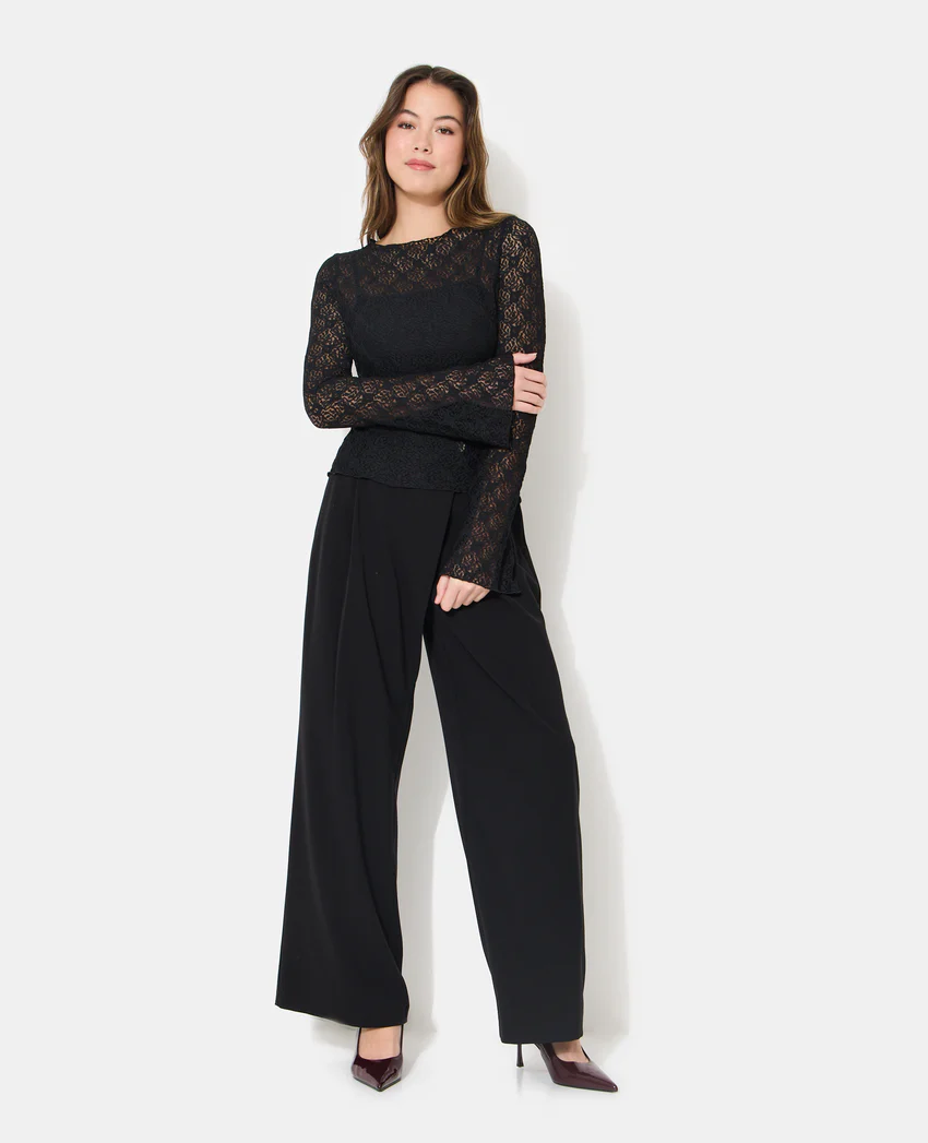 Pimkie Top en dentelle manches flare