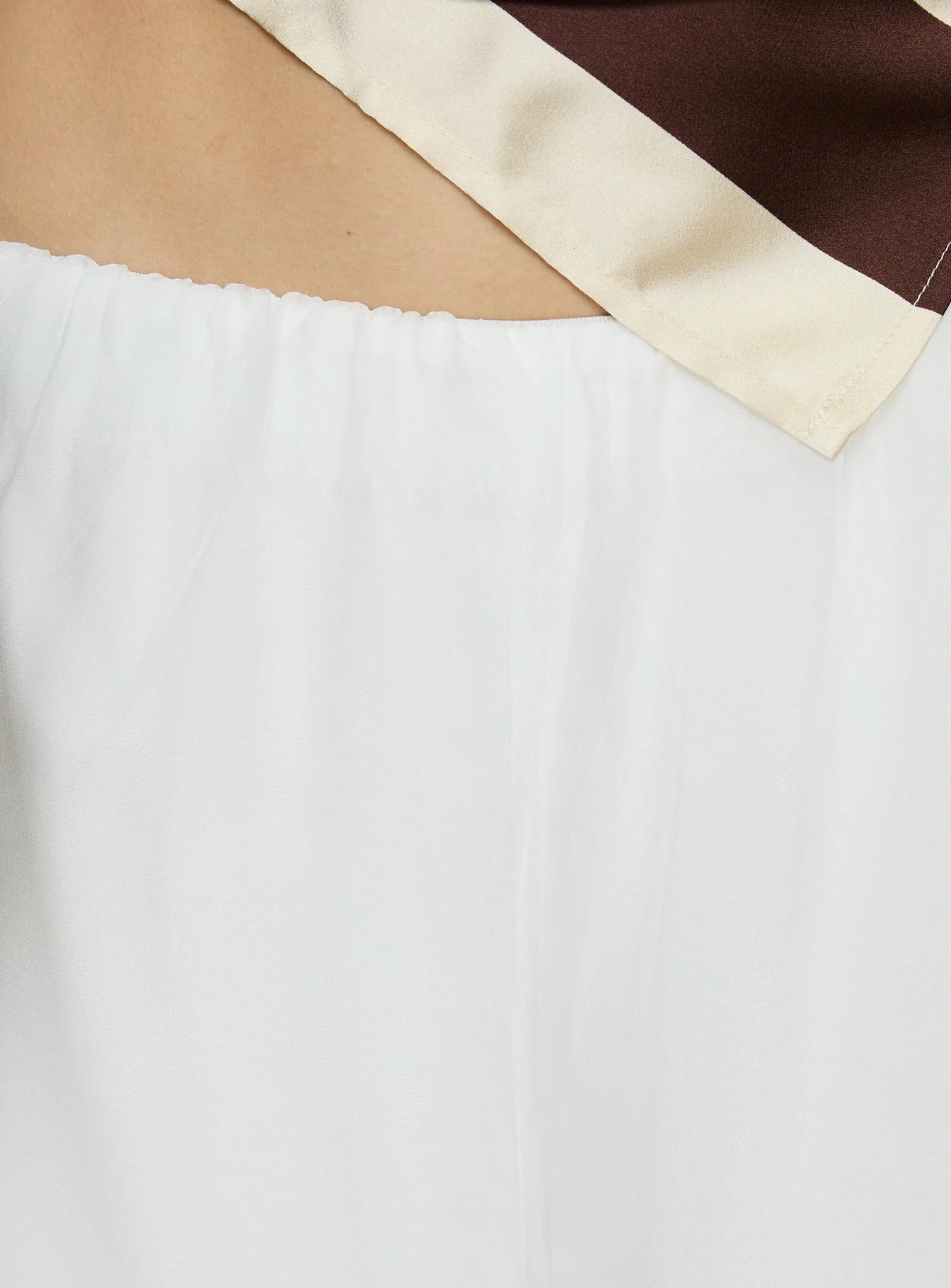 Mirosa Balloon Leg Pants White