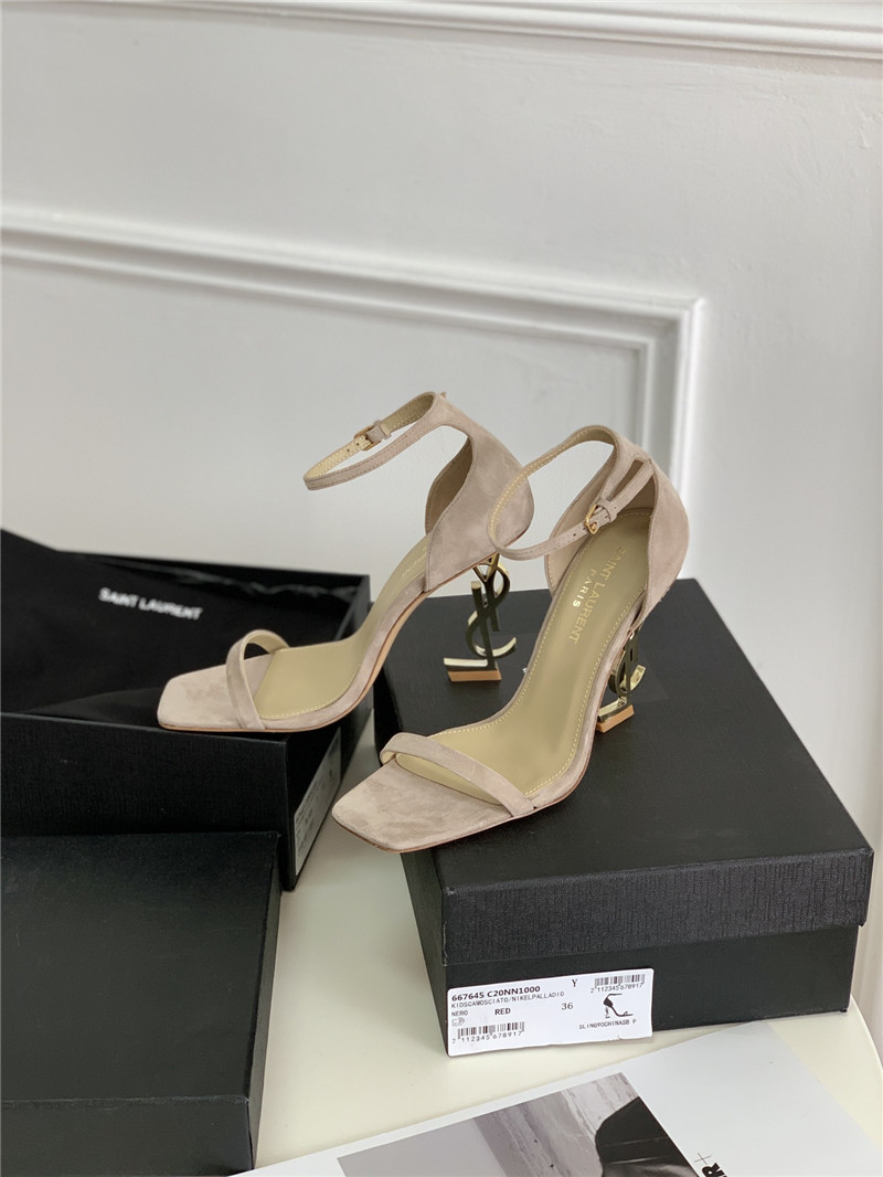 ysl classic logo heeled sandals - Sneaker Replica Workshop