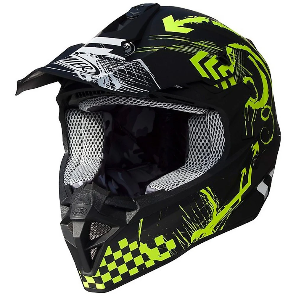 CROSS / ENDURO HELMET PREMIER EXIGE RXY BM MATTE BLACK / FLUOR