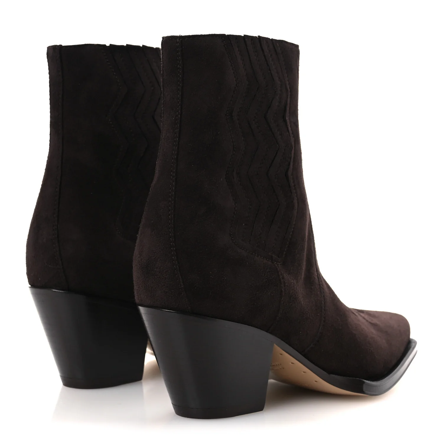 Suede Womens Vegas Ankle Boot 38.5 Marron Ebene - Top Club