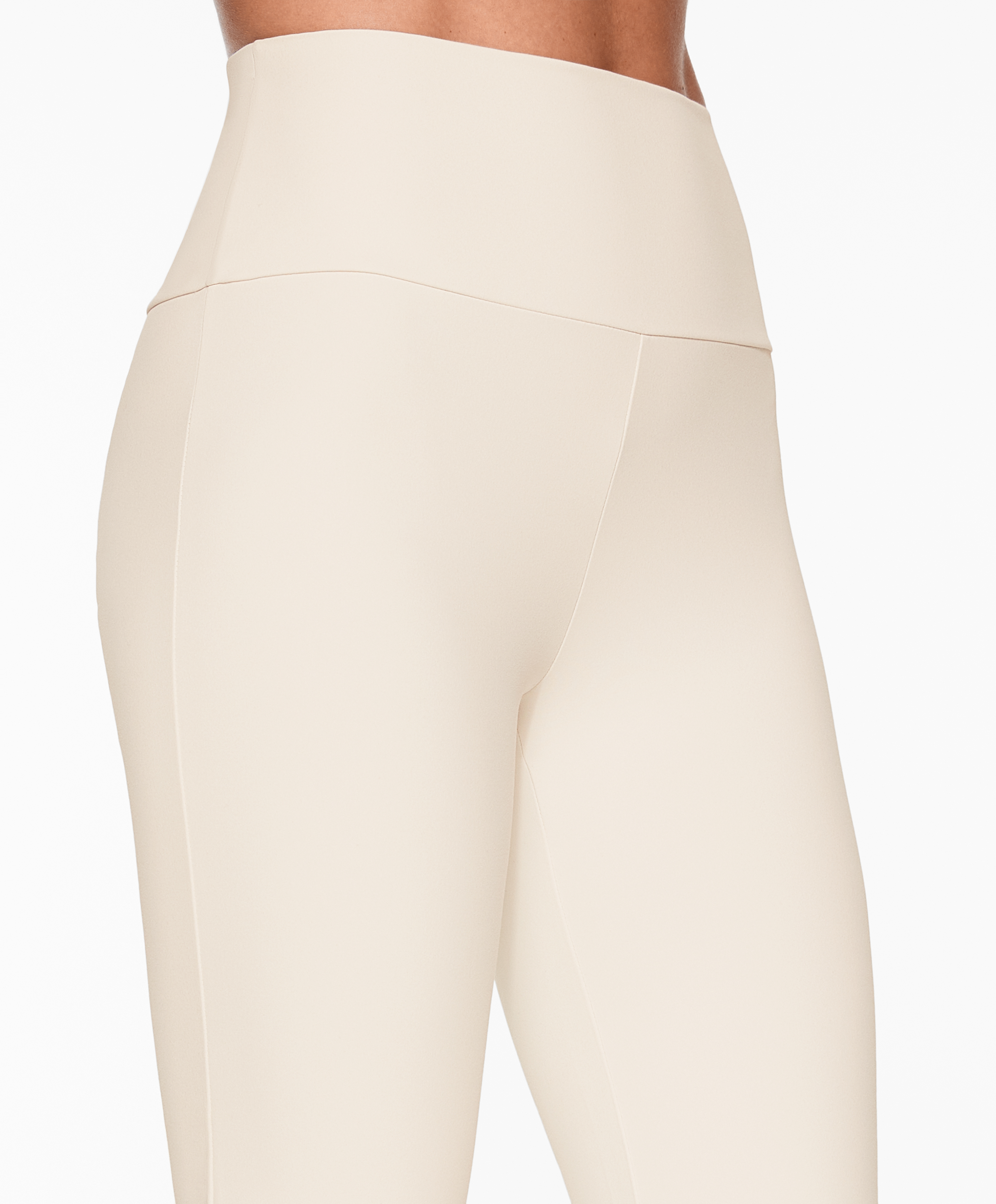 OYSHO Comfortlux slit flare trousers
