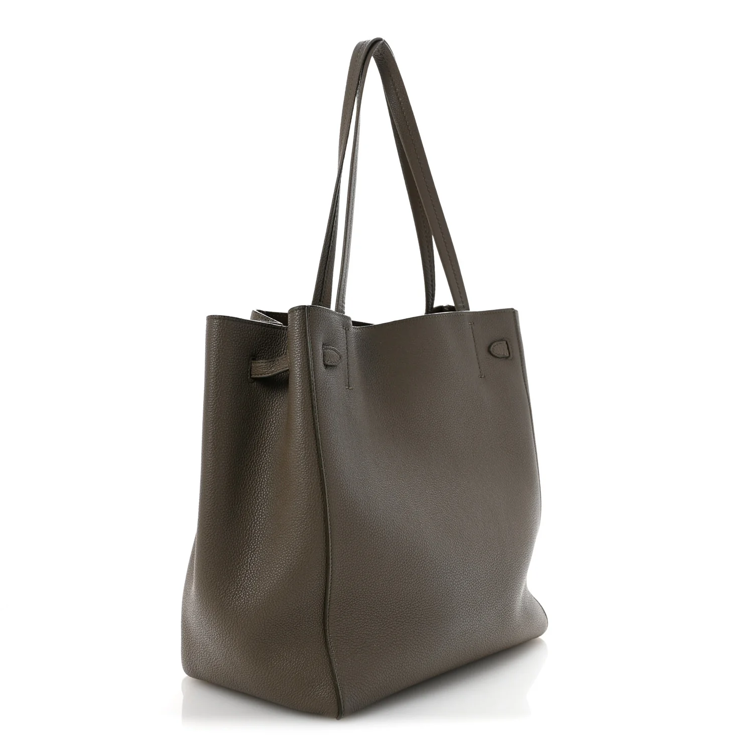 Soft Grained Calfskin Small Belt Cabas Phantom  Taupe - Top Club