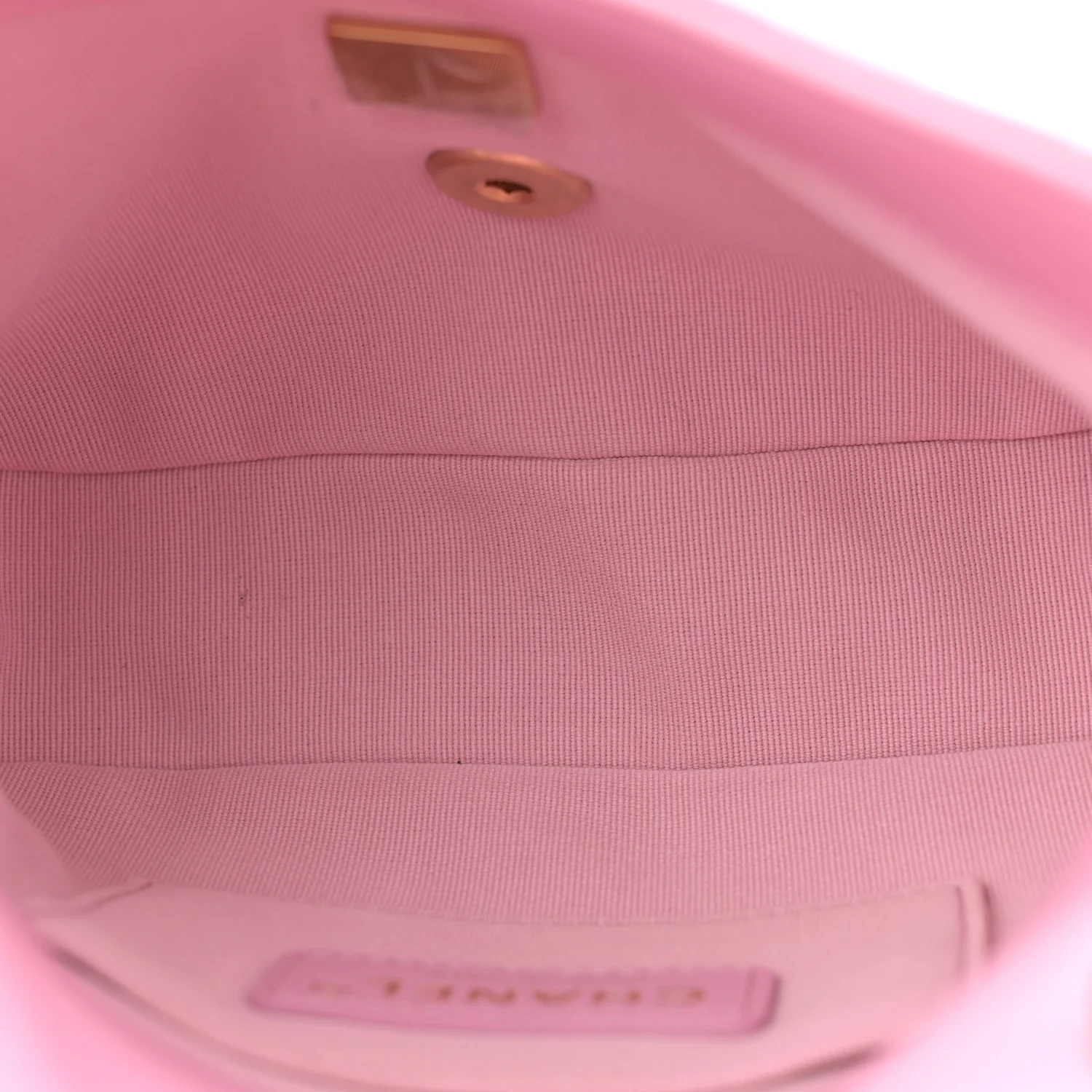Lambskin Quilted Mini Lacquered Chain Flap Pink - Top Club