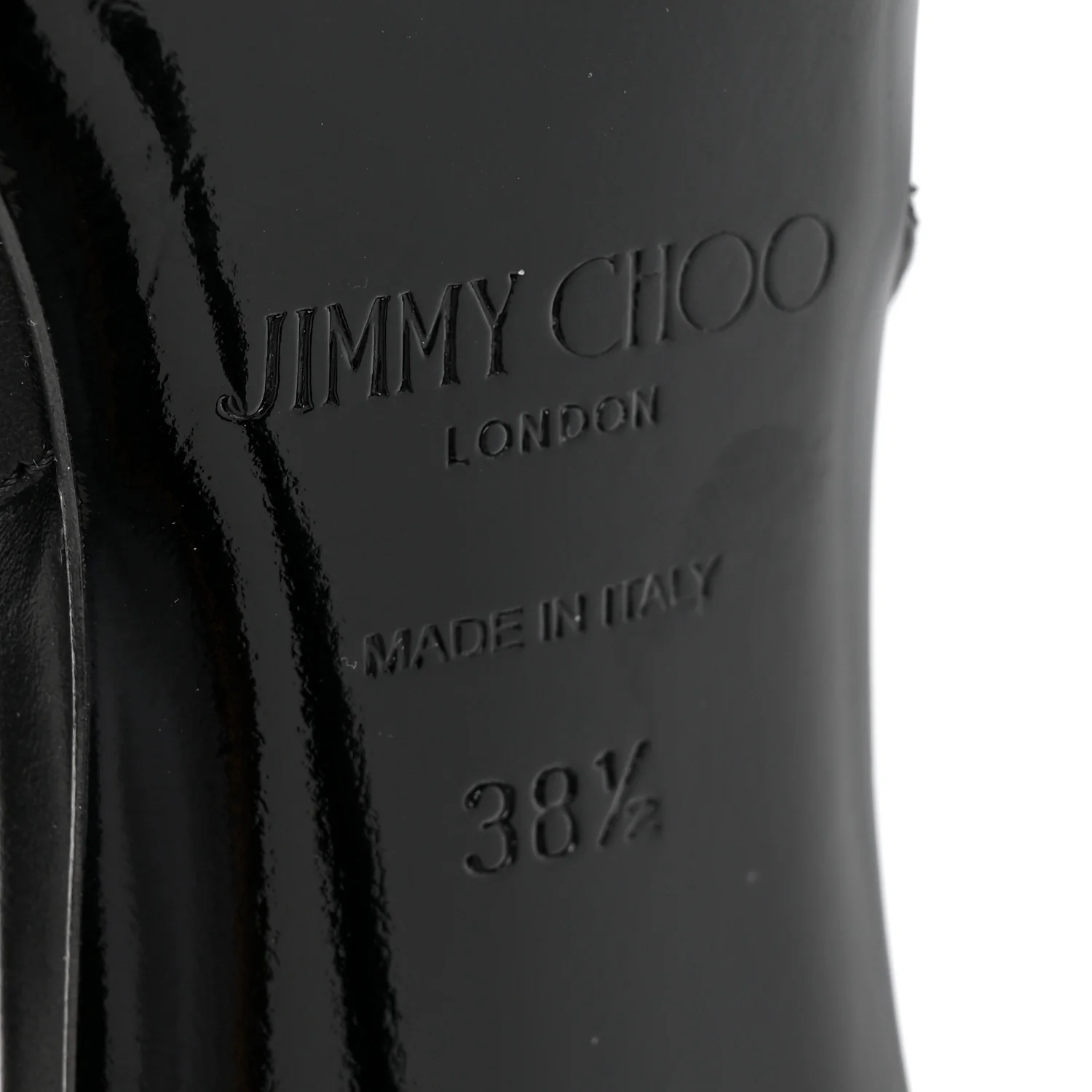 Calfskin Isa 95 Slingback Pumps 38.5 Black - Top Club