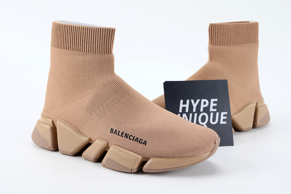 Balenciaga Wmns Speed 2.0 Sneaker Lotus root powder - Sneaker Replica Workshop