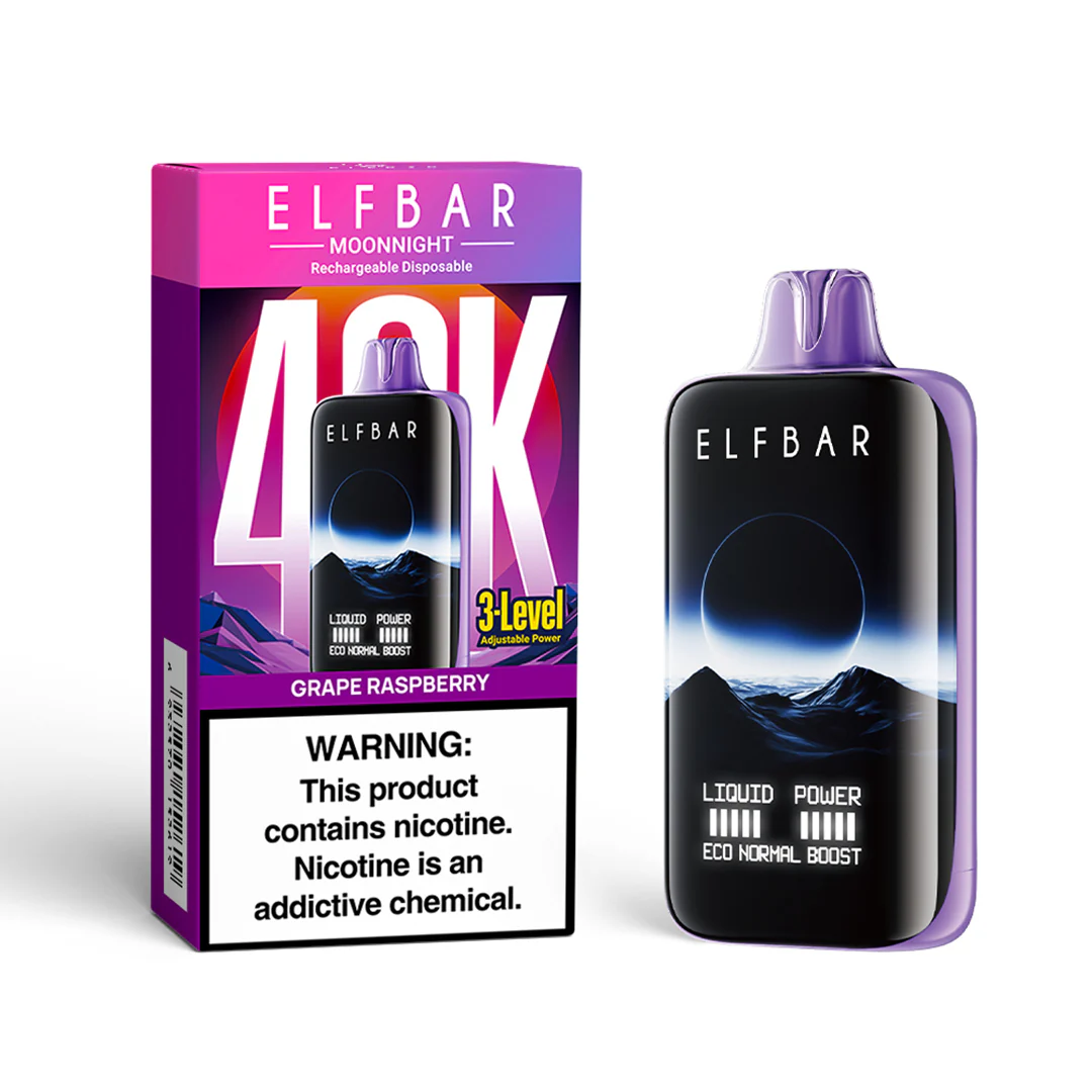 ELFBAR MoonNight Rechargeable Disposable Vape (All Flavours)