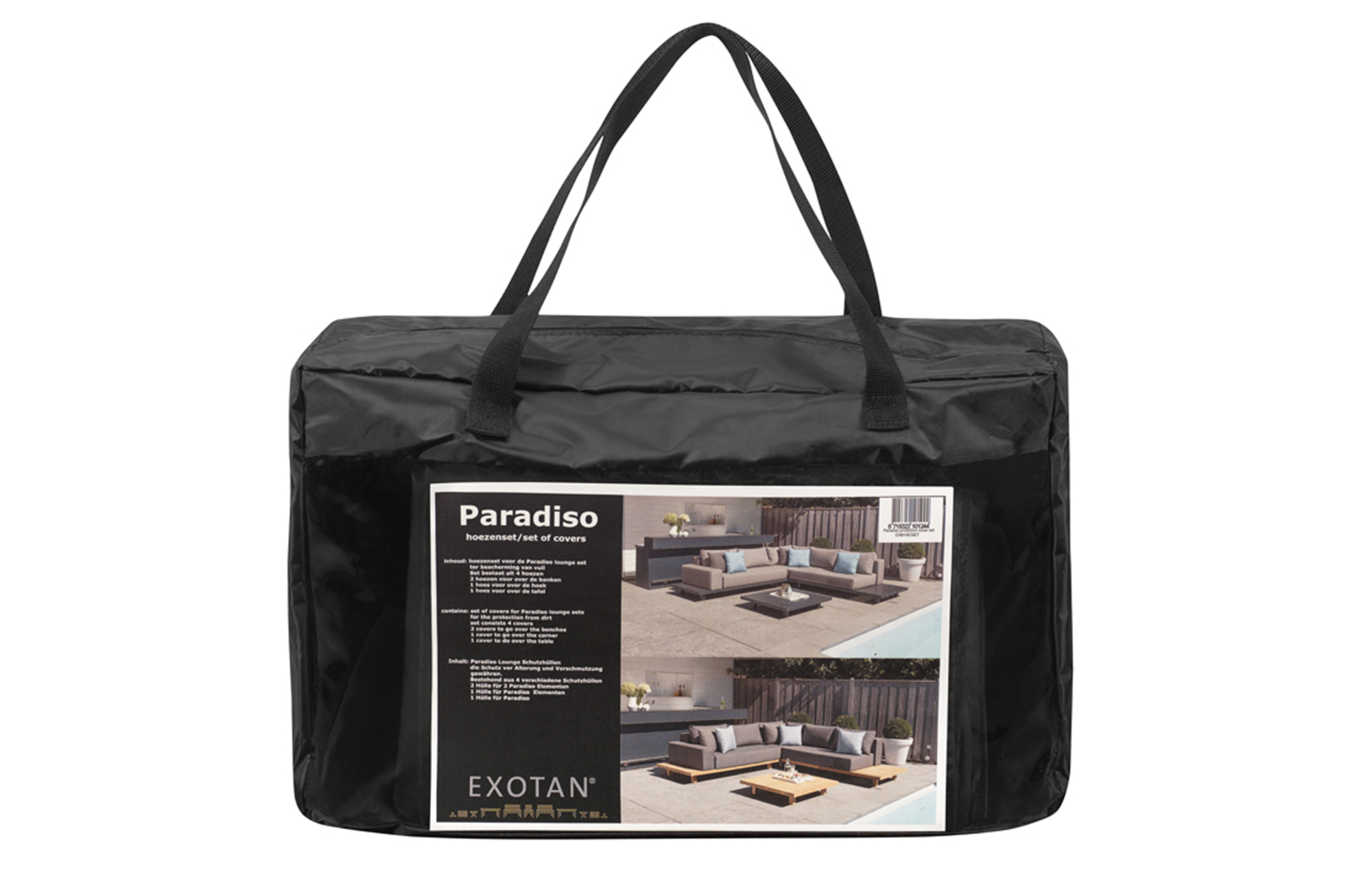 Exotan beschermhoes loungeset Paradiso Beschermhoes loungeset Paradiso