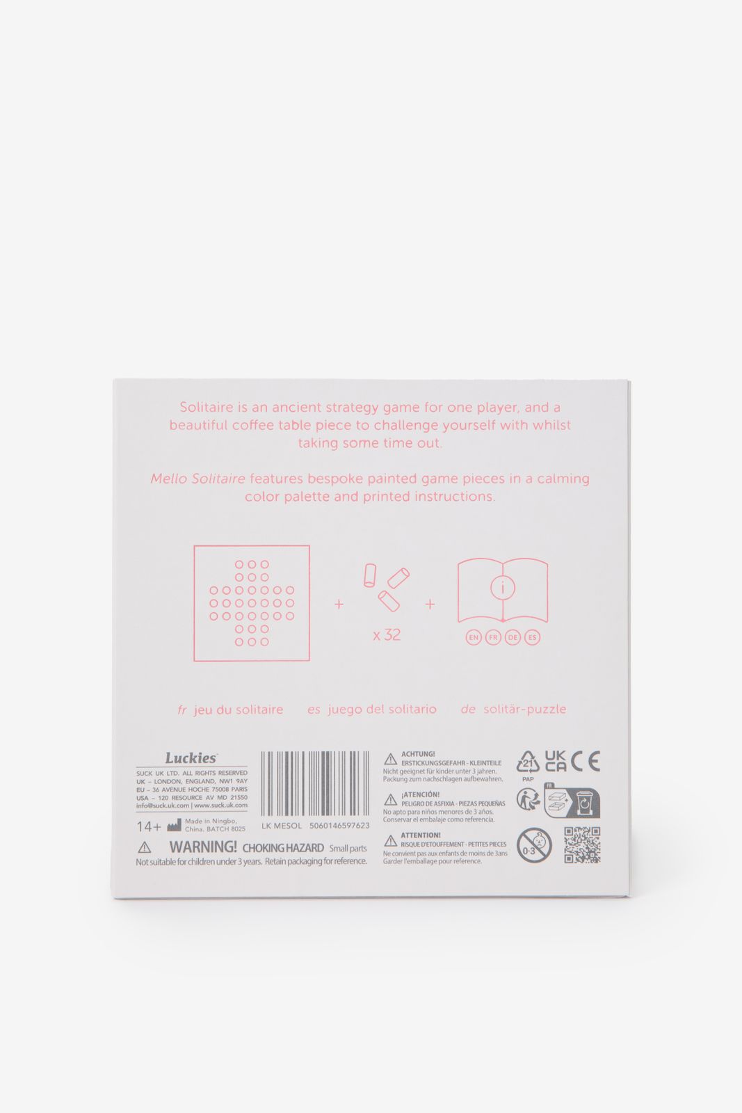 Mello Solitaire bordspel