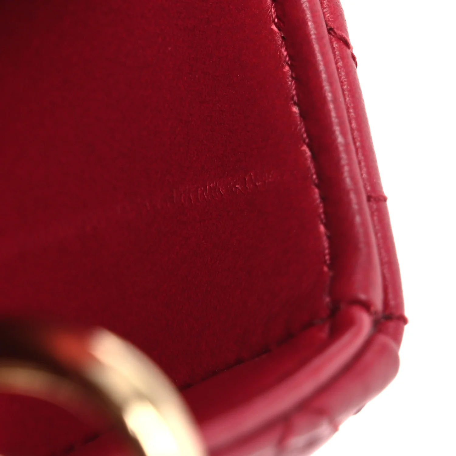 Lambskin Cannage Small My ABCDior Lady Dior Red - Top Club