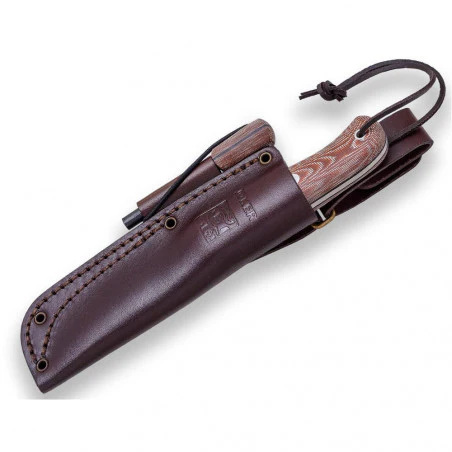 Joker Puukko curly birch - Survival and buschcraft knife
