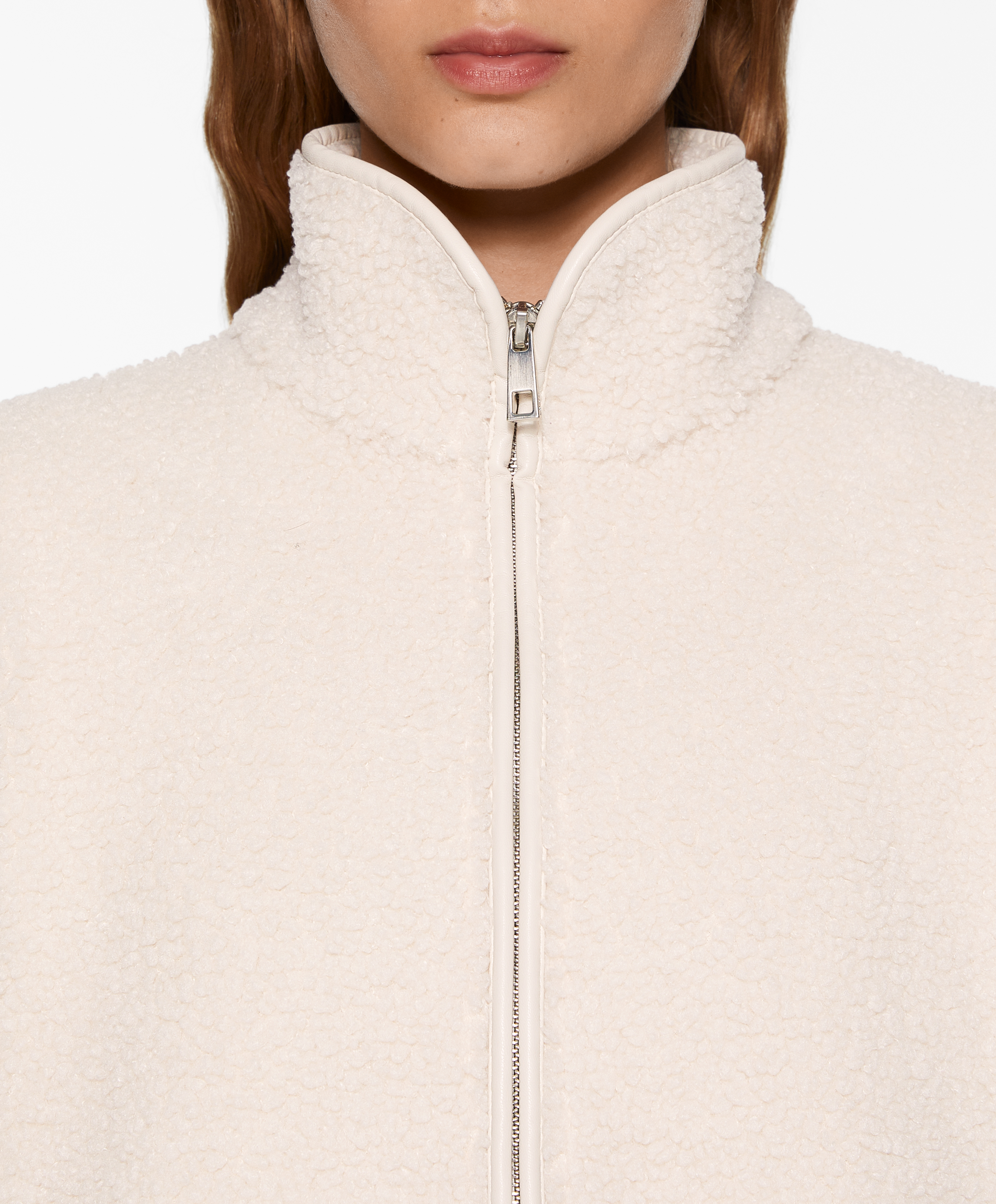 OYSHO Faux-shearling jacket
