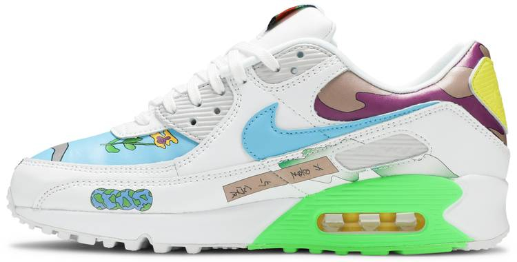 Ruohan Wang x Air Max 90 Flyleather CZ3992-900 - Sneaker Replica Workshop