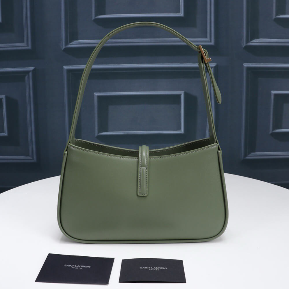 YSL LE 5 A 7 HOBO BAG IN SMOOTH LEATHER - Top Club