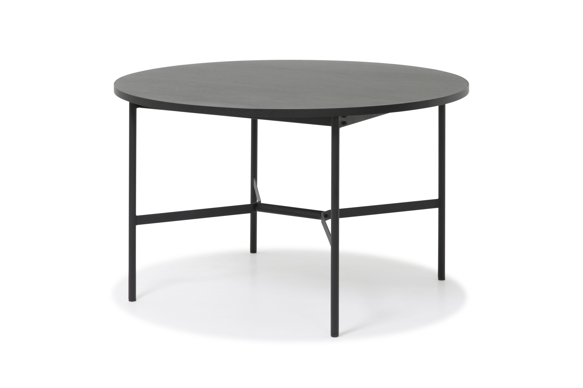 Eettafel Cleo zwart Ø120 cm