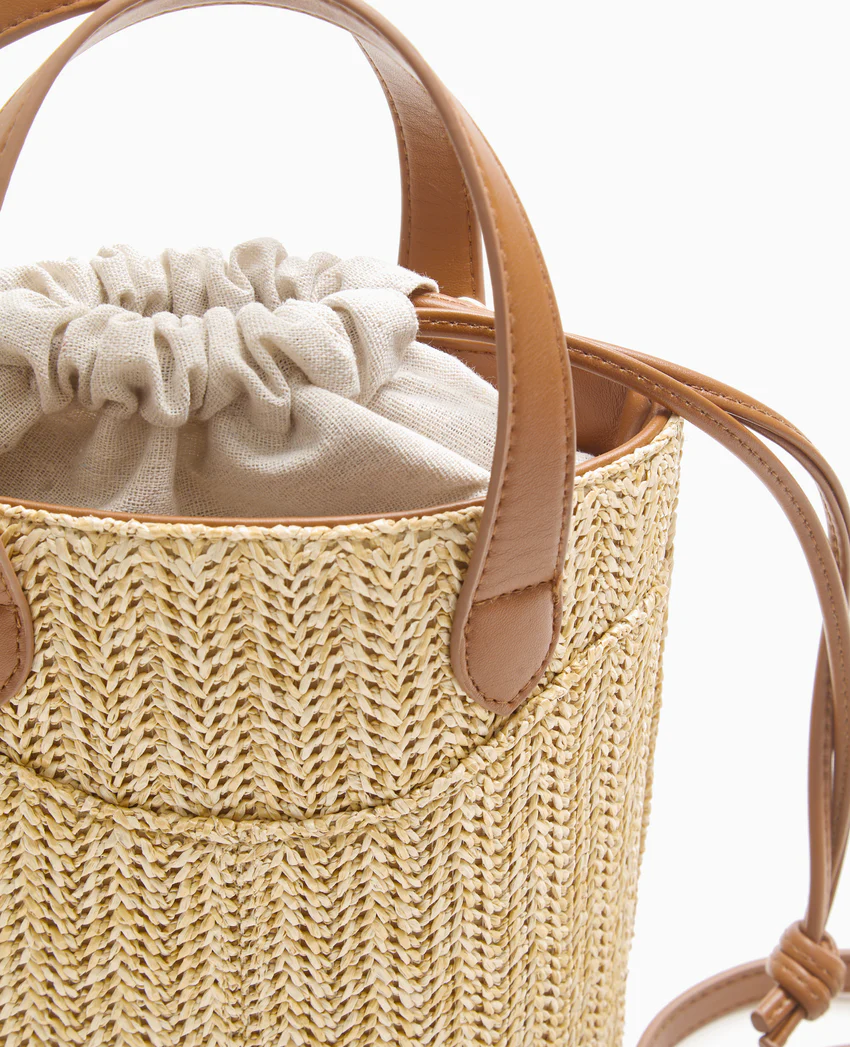 Pimkie Sac seau en raphia