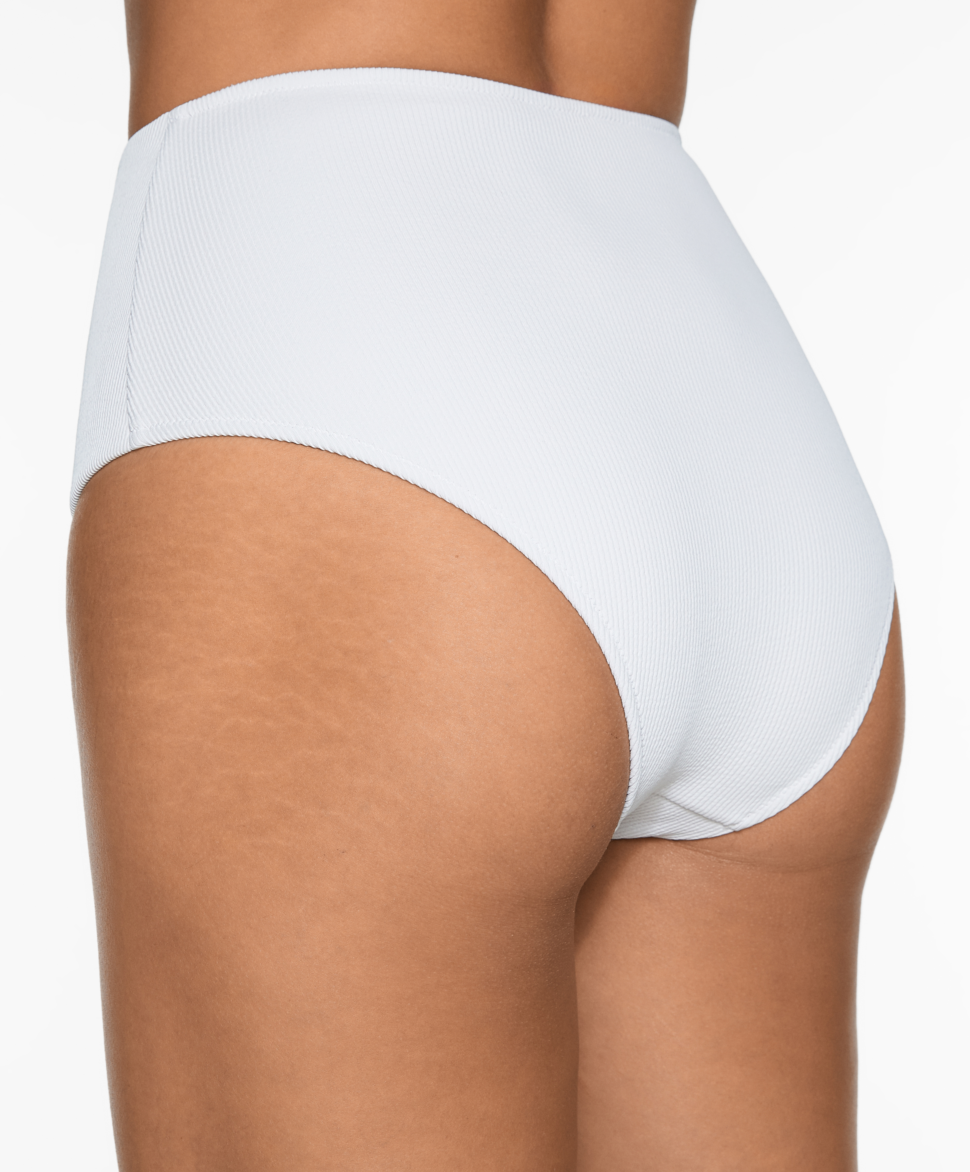 OYSHO Rib high waisted bikini briefs