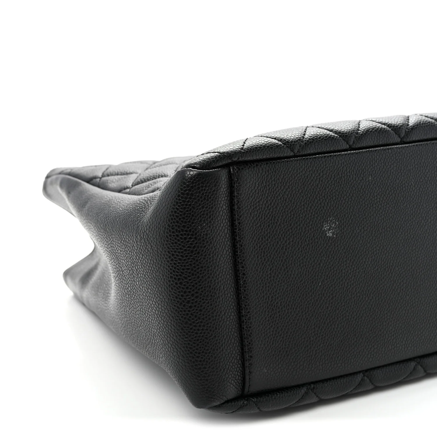 Caviar Quilted Grand Shopping Tote GST Black - Top Club