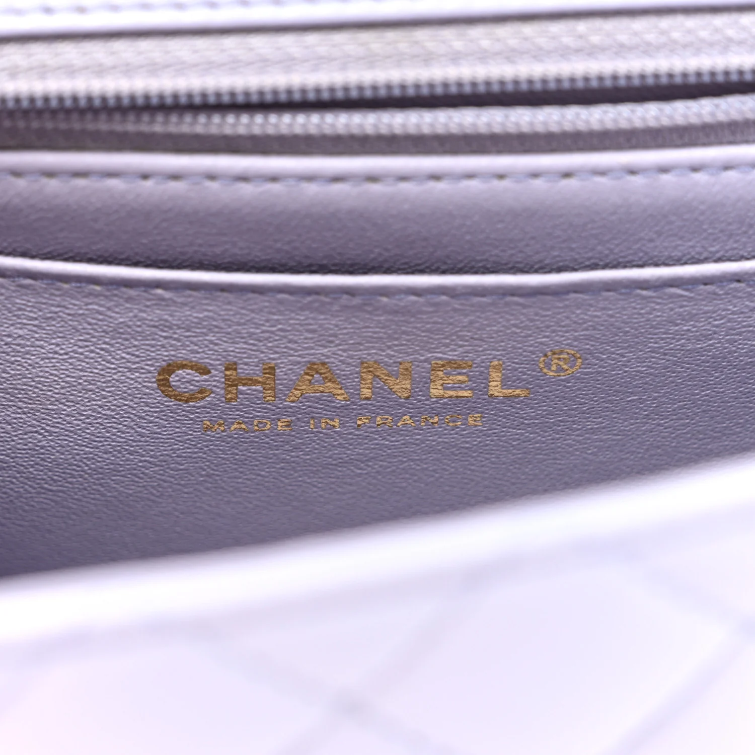 Lambskin Quilted Mini Top Handle Rectangular Flap Light Purple - Top Club