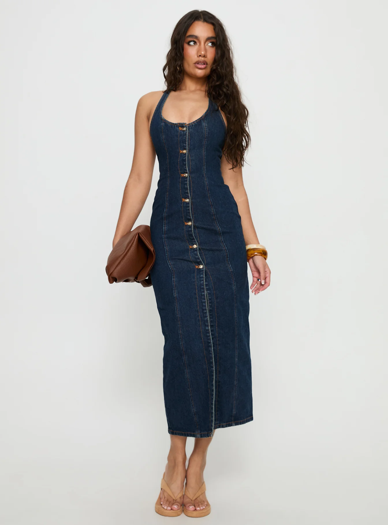 Kenny Maxi Dress Indigo