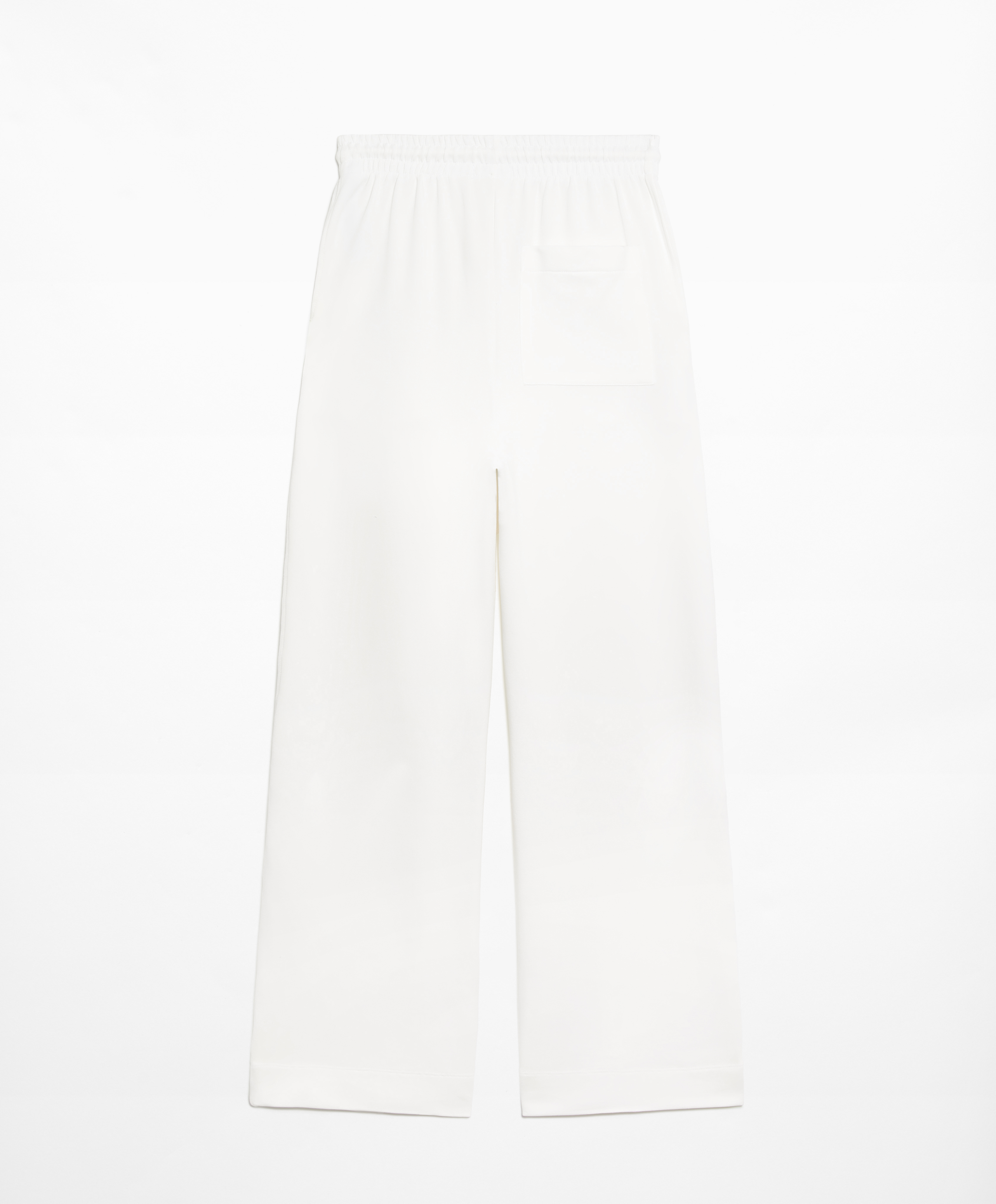 OYSHO Relaxed straight-leg trousers with cotton and modal