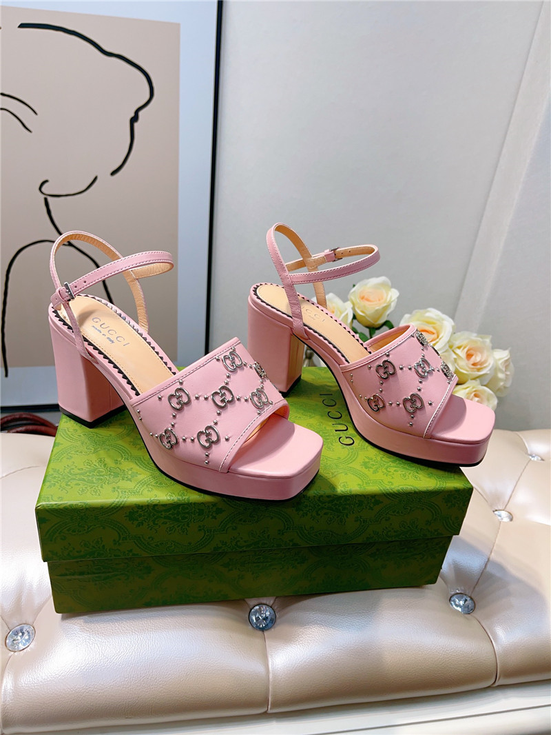 gucci GG buckle platform high heels - Sneaker Replica Workshop