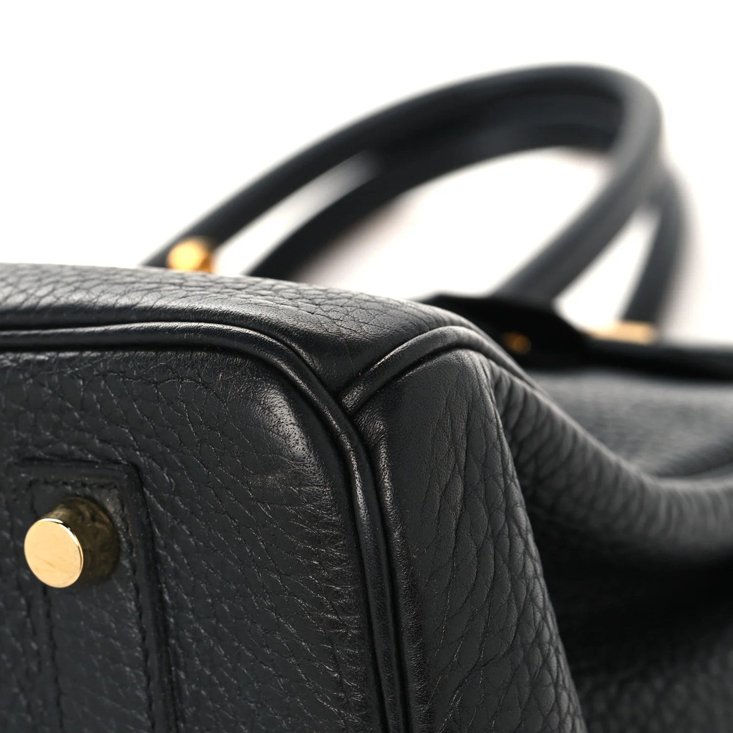 Togo Birkin 35 Black - Top Club