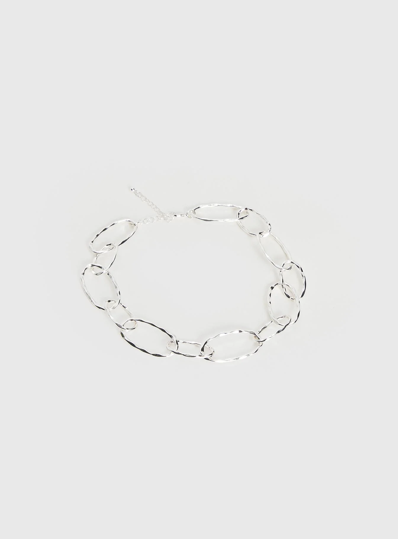 Labella Looped Necklace Silver
