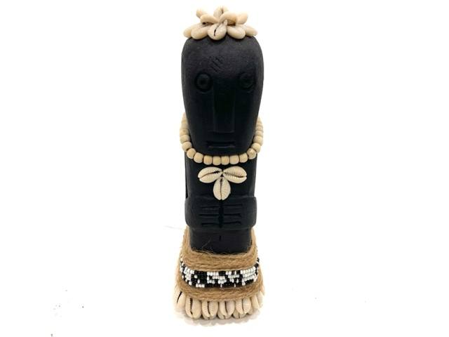 primitief beeldje steen black