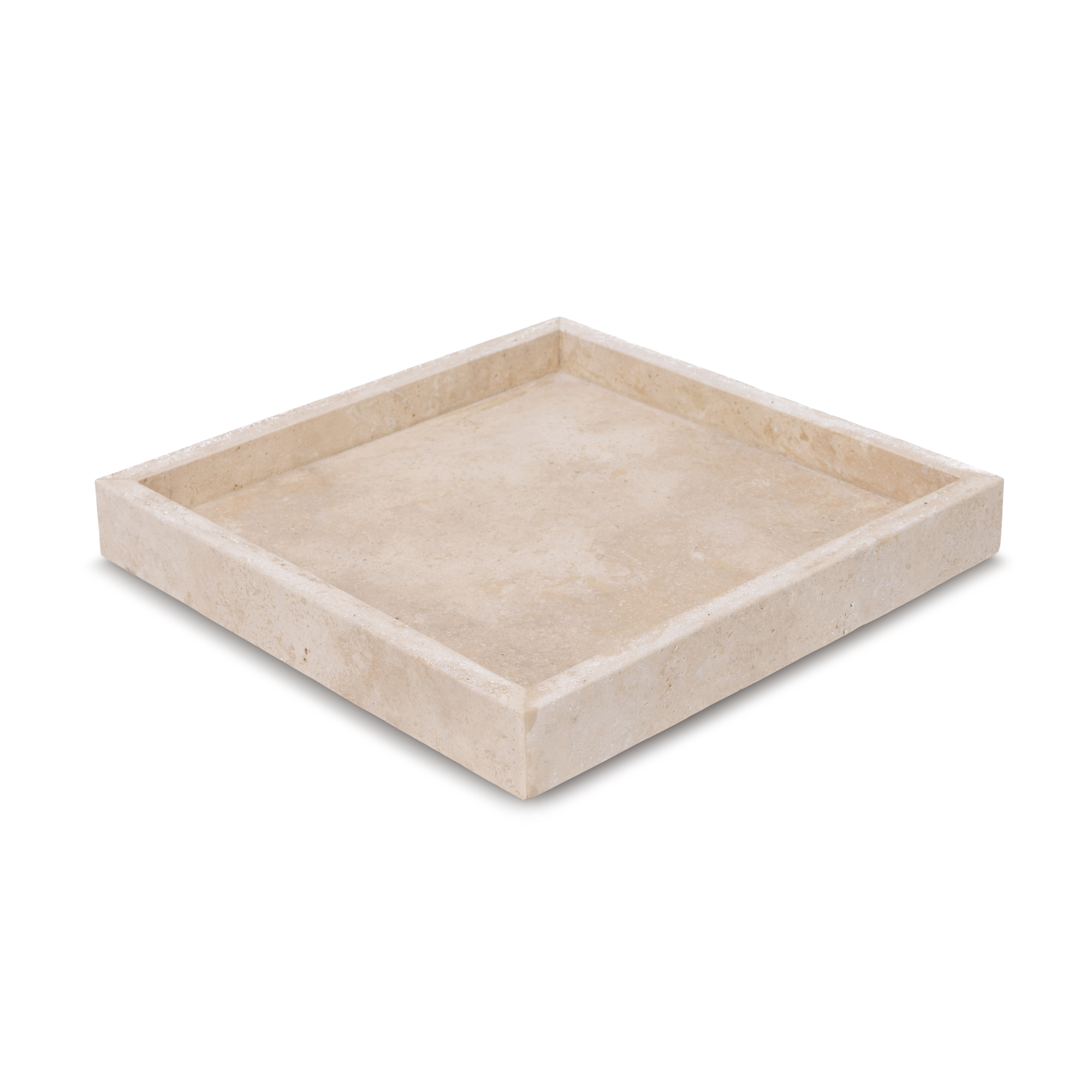 Travertine dienblad 30x30cm