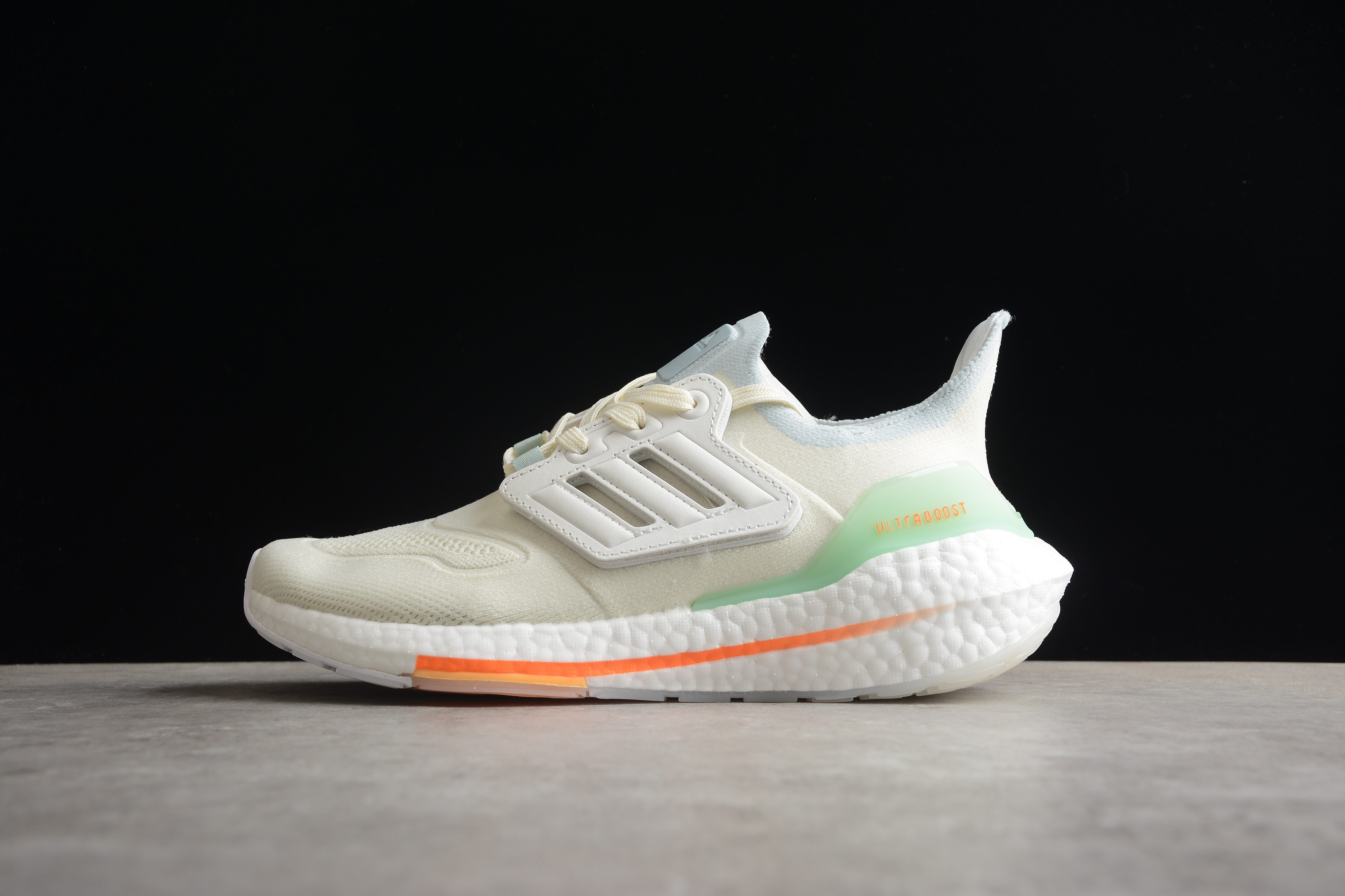 adidas Ultra Boost 22 White Blue Tint Orange GY6227 - Sneaker Replica Workshop