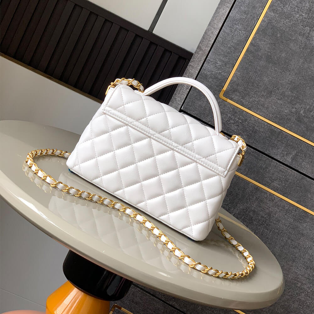CHANEL Small Flap Bag with Top Handle(HIGH-END GRADE) - Top Club