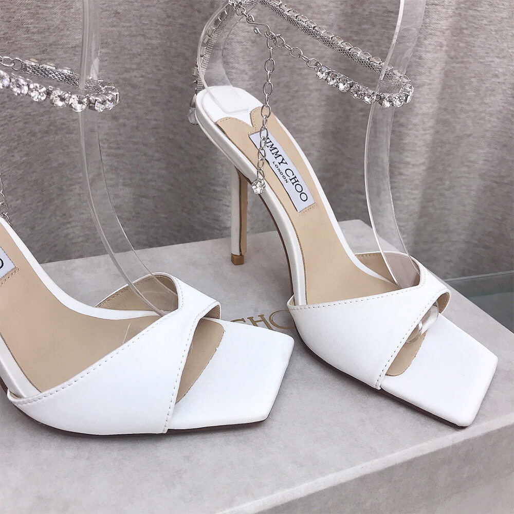 JIMMY CHOO Saeda Sandal 100 - Top Club