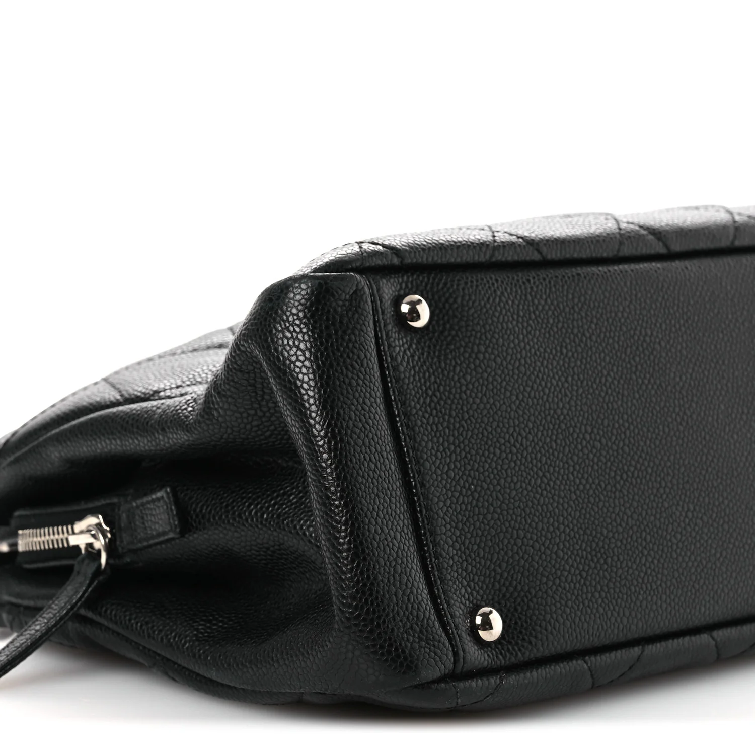Caviar Quilted Timeless CC Soft Tote Black - Top Club