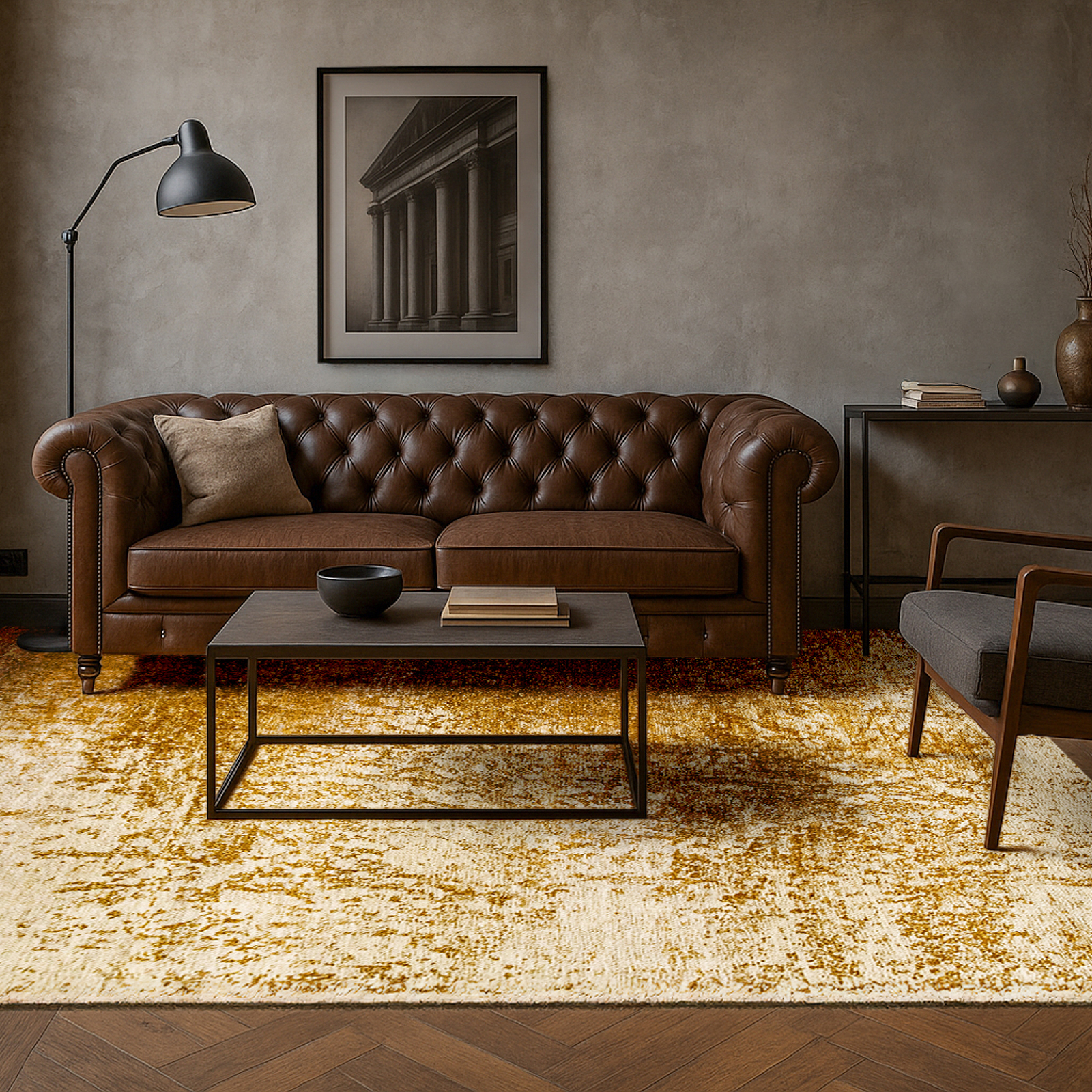9412-REFLECT-TOFFEE-140x200cm