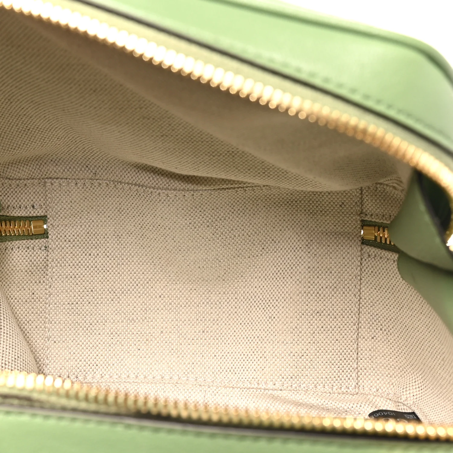 Sakai Be Green Calfskin Diagonal Stitched Small Blondie Shoulder Bag Light Green - Top Club