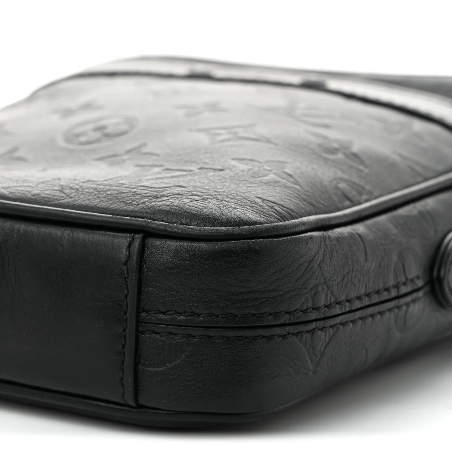 Calfskin Monogram Shadow Danube PM Black - Top Club