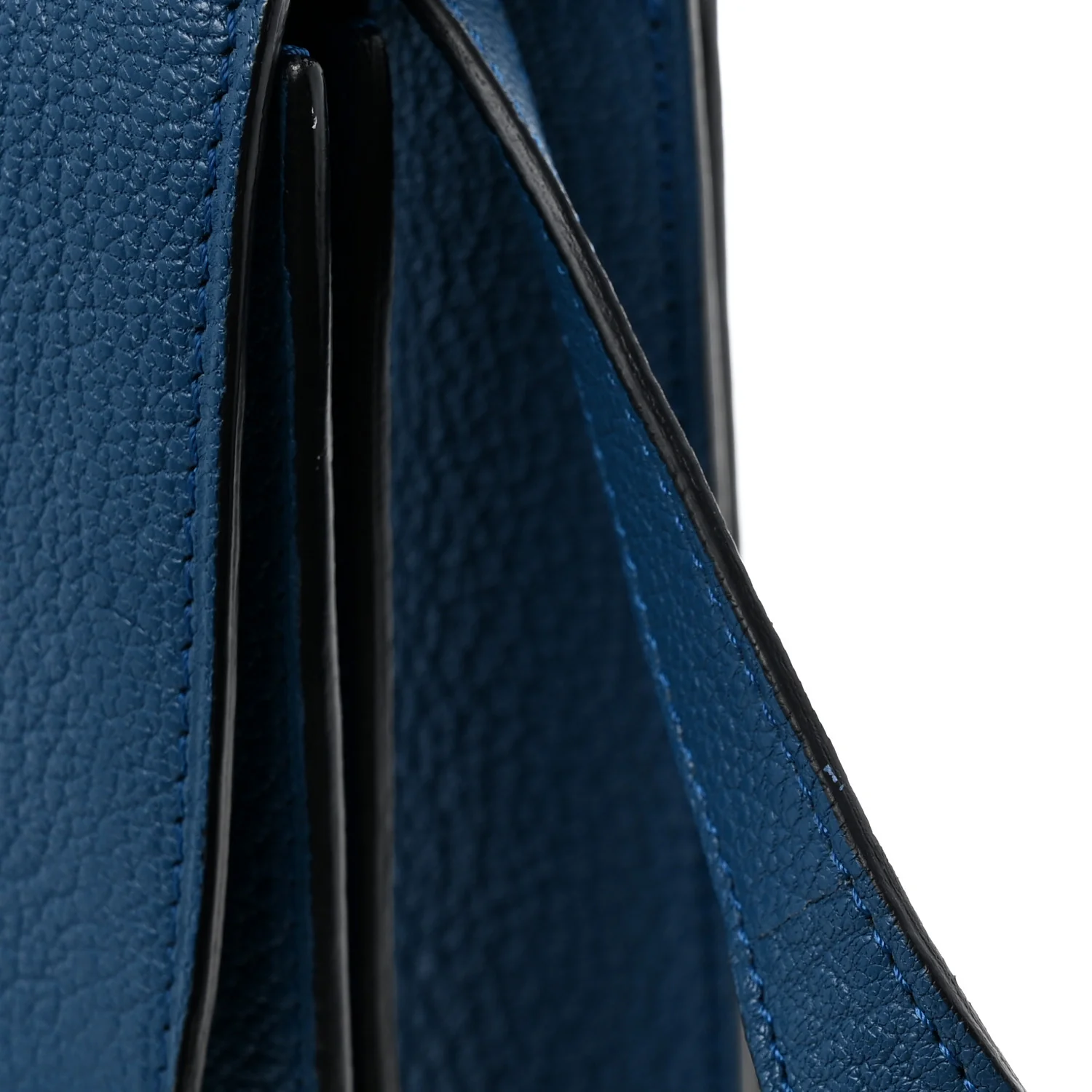 Goatskin Medium Classic Box Flap Bag Deepsea - Top Club