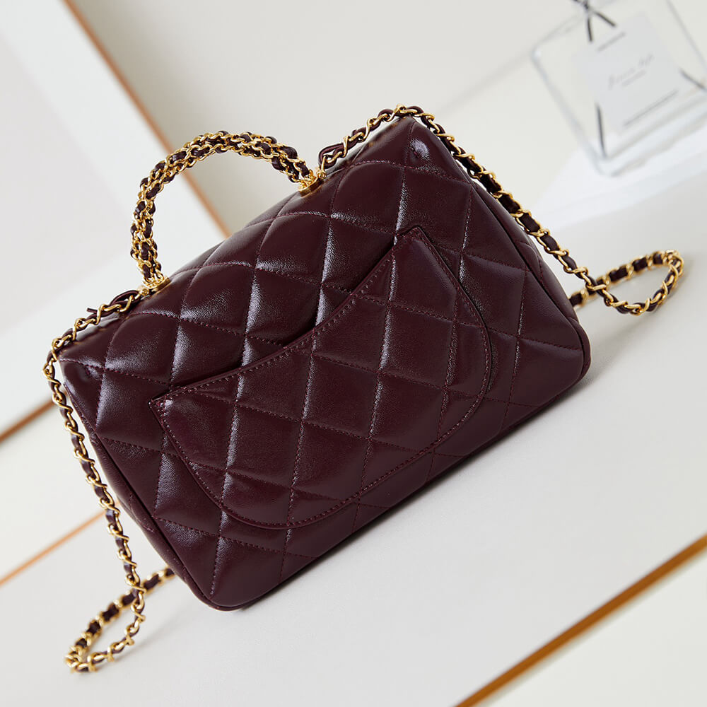 CHANEL Flap Bag with Top Handle - Top Club