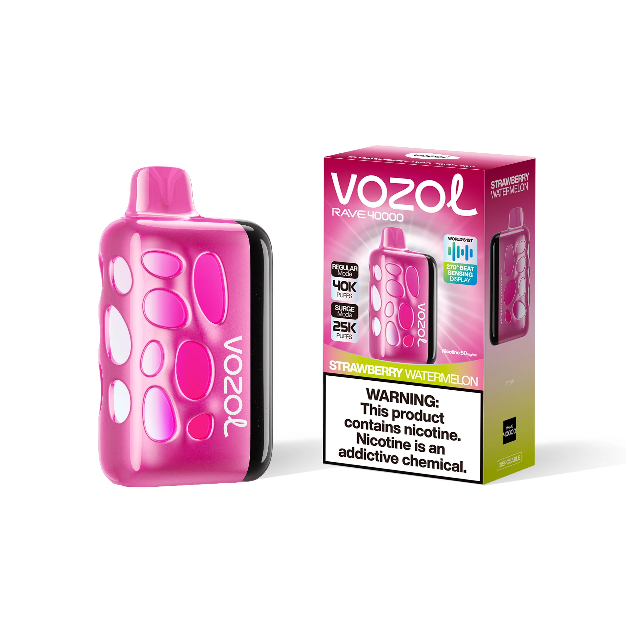 VOZOL RAVE 40K Disposable Vape (All Flavours)