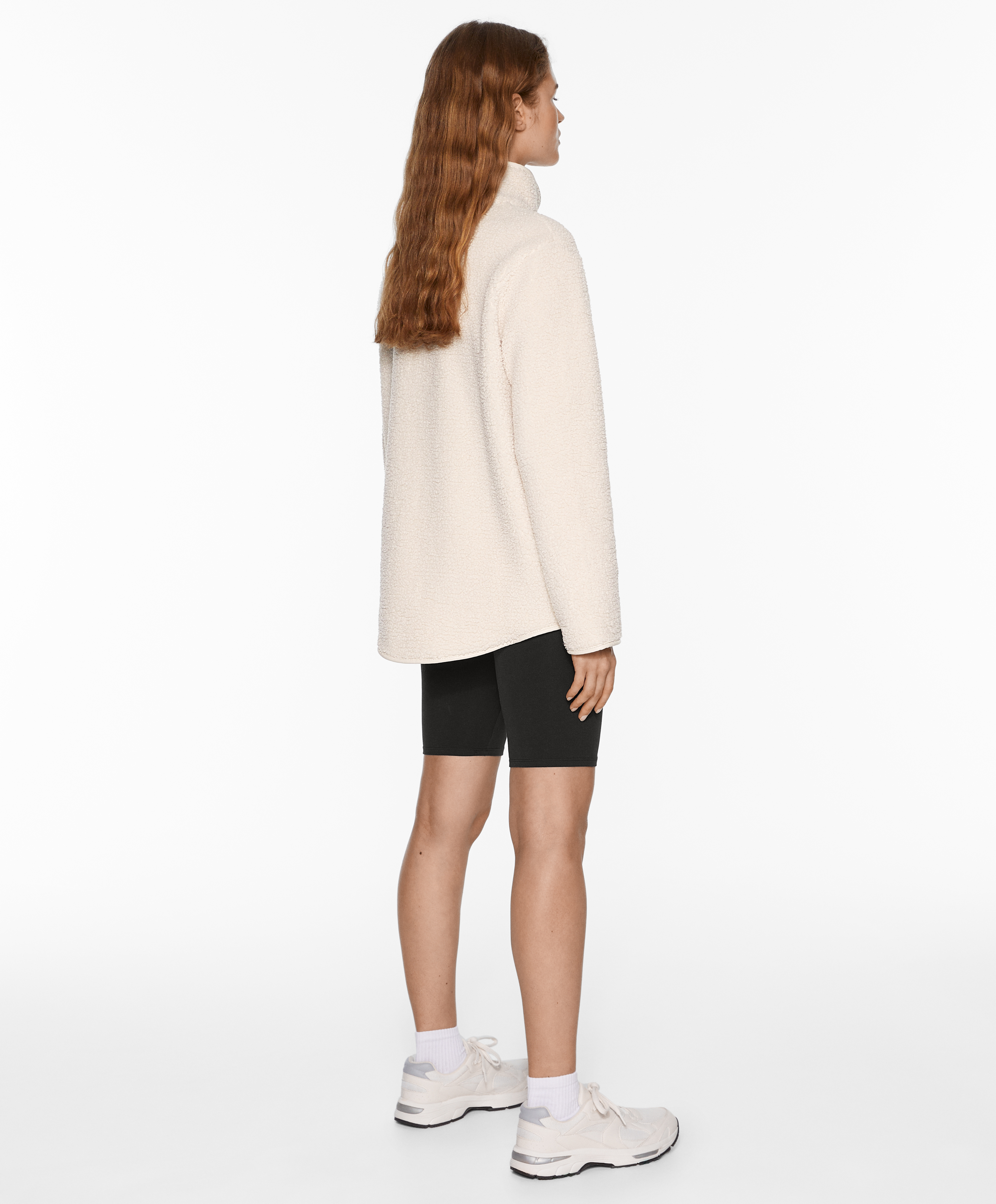 OYSHO Faux-shearling jacket