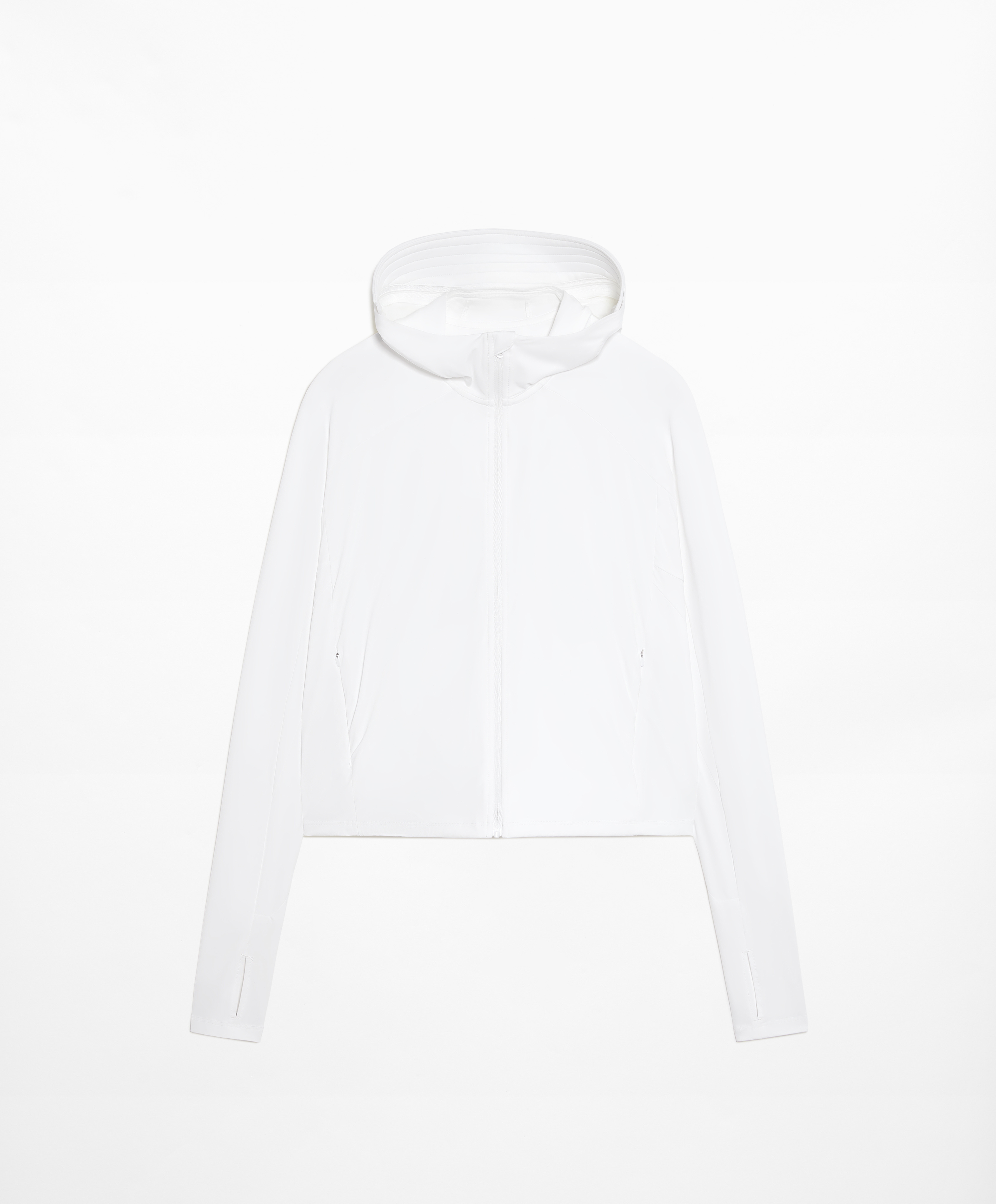 OYSHO Cool-touch hooded technical jacket