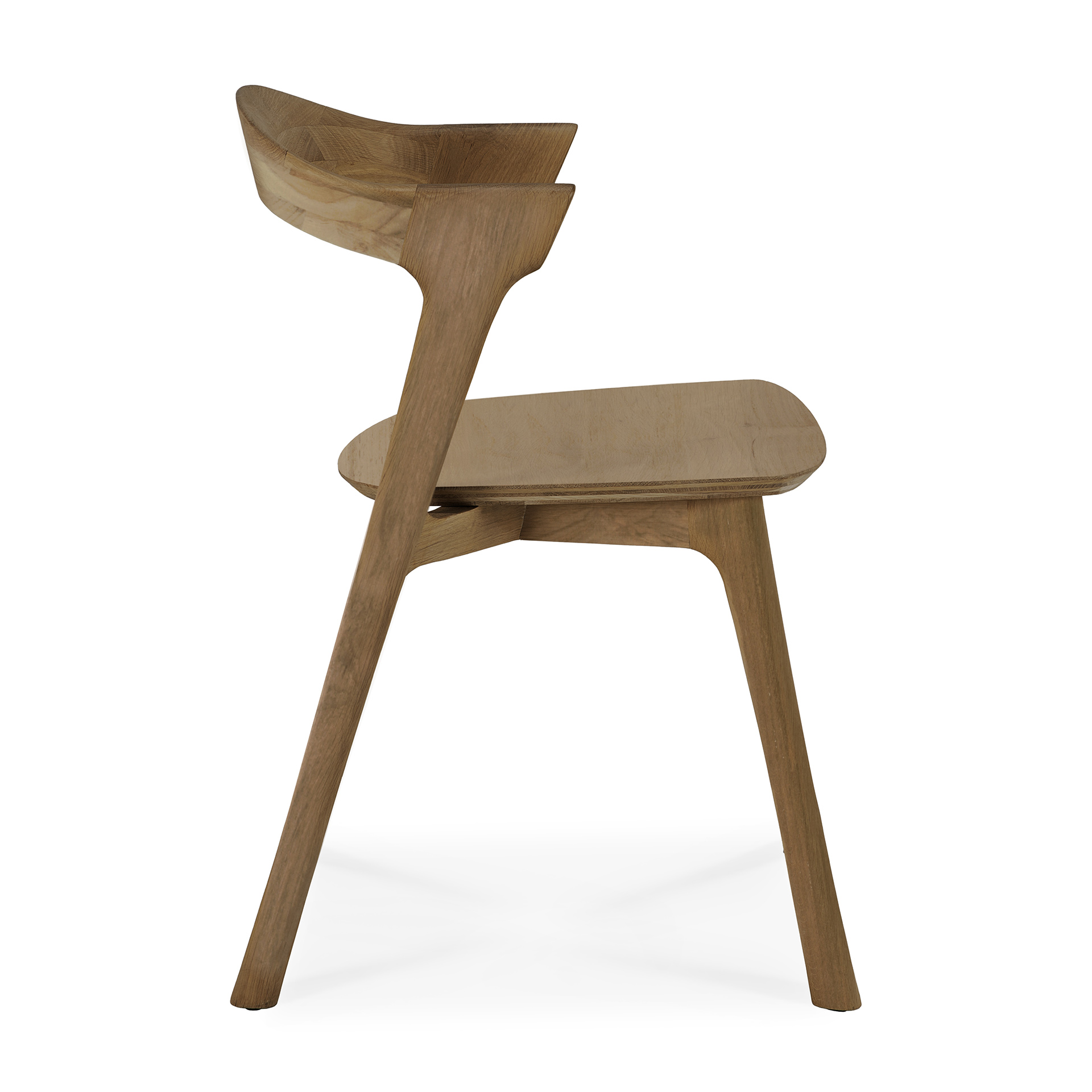 Bok stoel - teak - onbehandeld