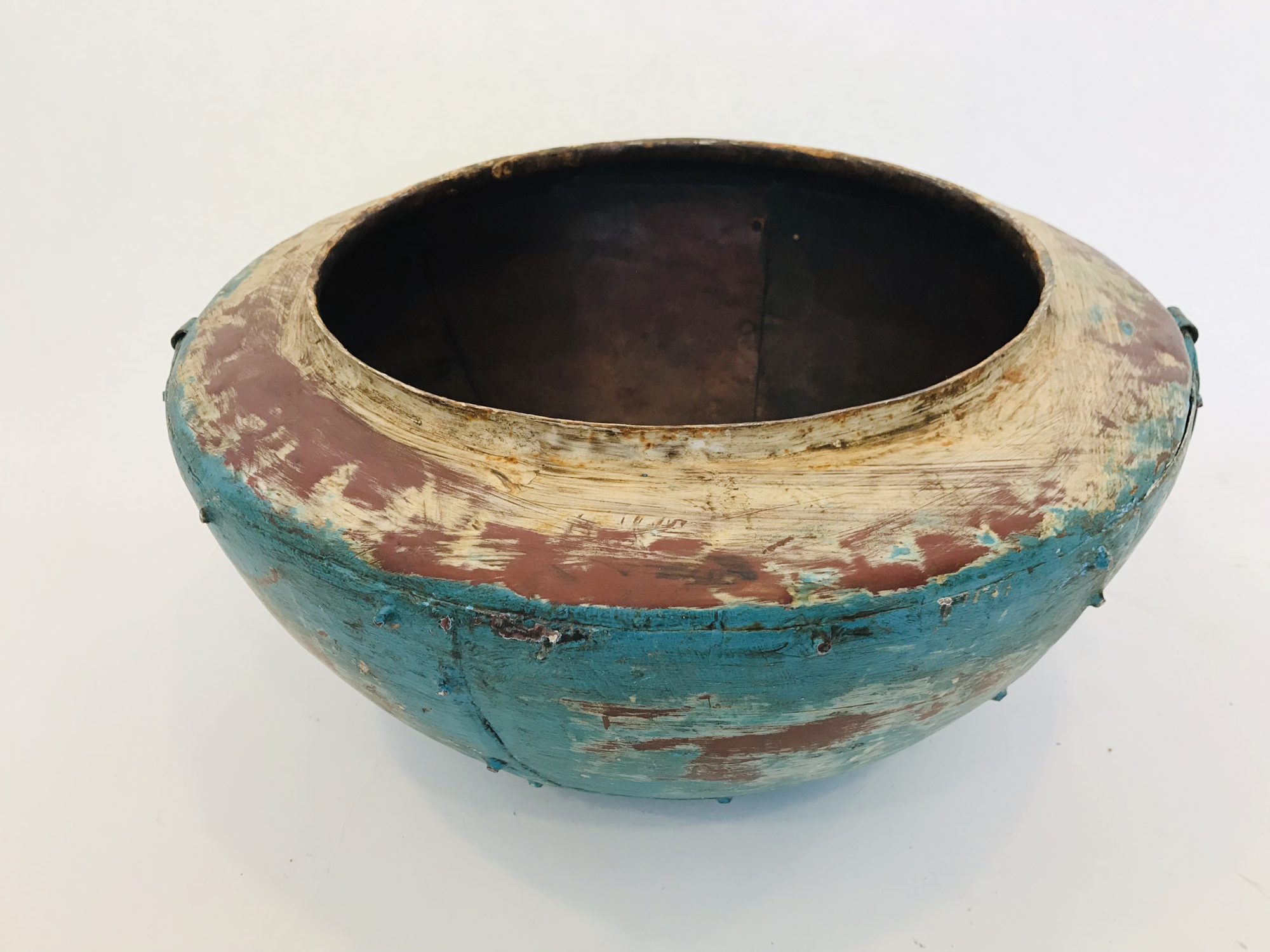 Bowlpot iron turq.