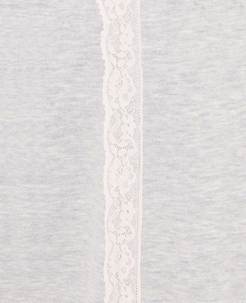 Pimkie Pantalon molleton barrel avec dentelle