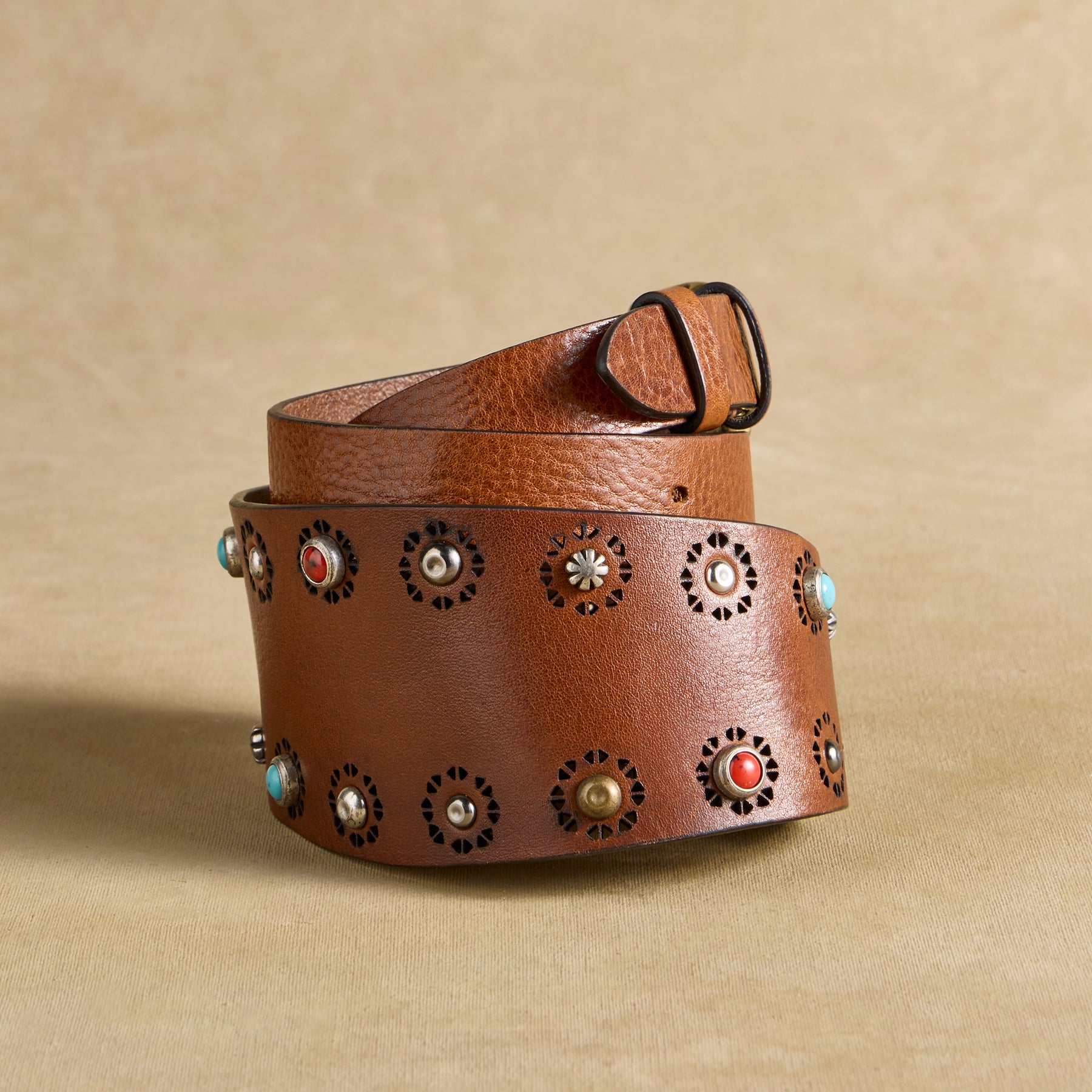 Rebecca Studded Belt - Sundance Living